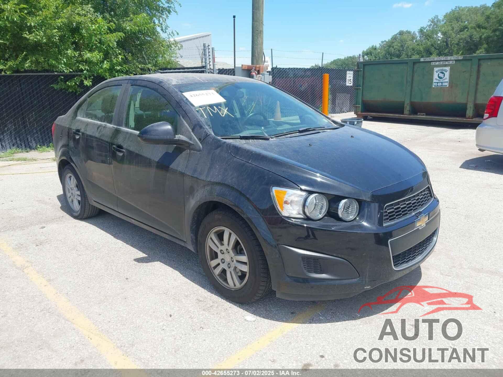 CHEVROLET SONIC 2016 - 1G1JC5SH8G4139400