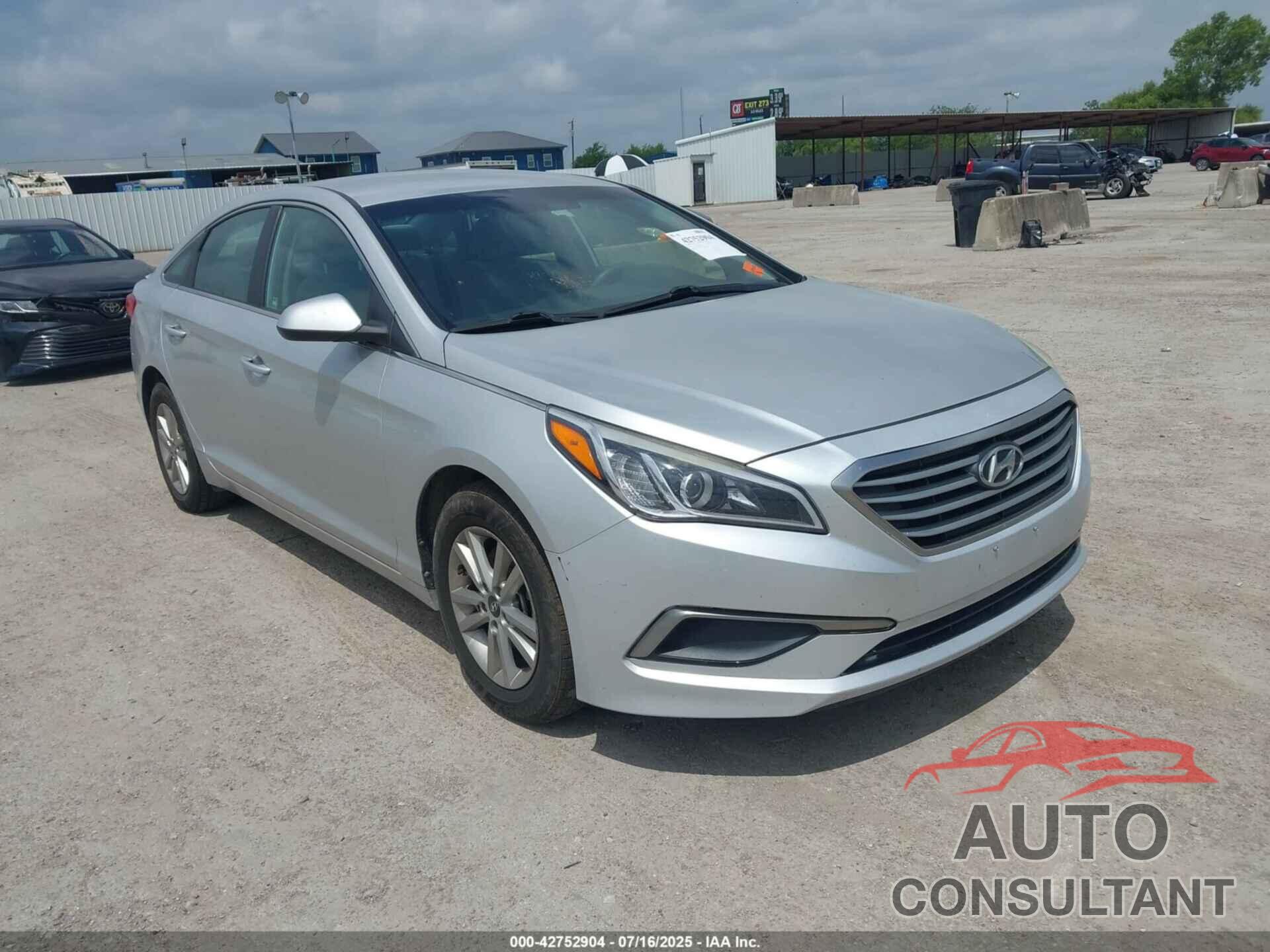 HYUNDAI SONATA 2016 - 5NPE24AF9GH281416