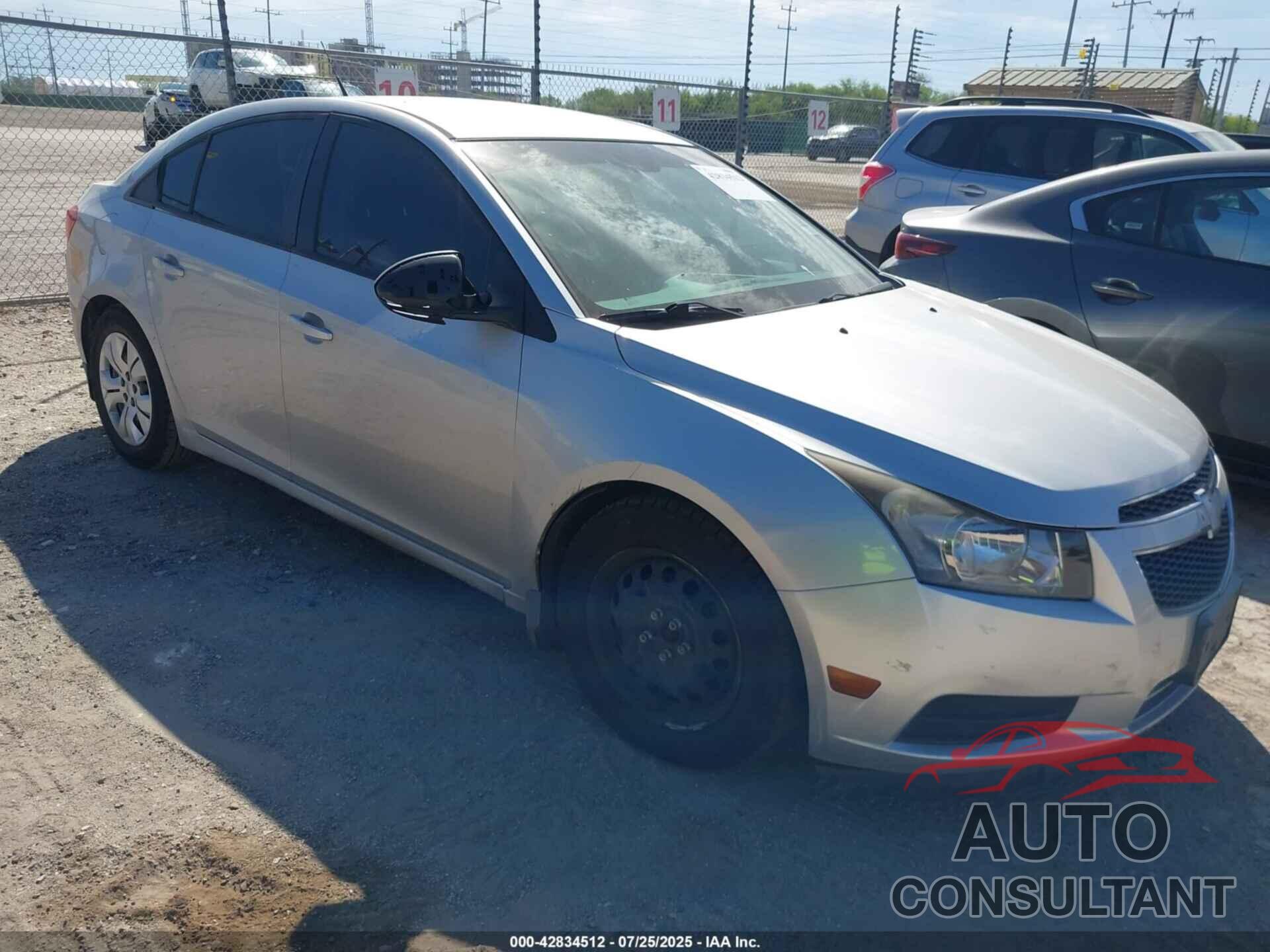 CHEVROLET CRUZE 2013 - 1G1PA5SHXD7156497