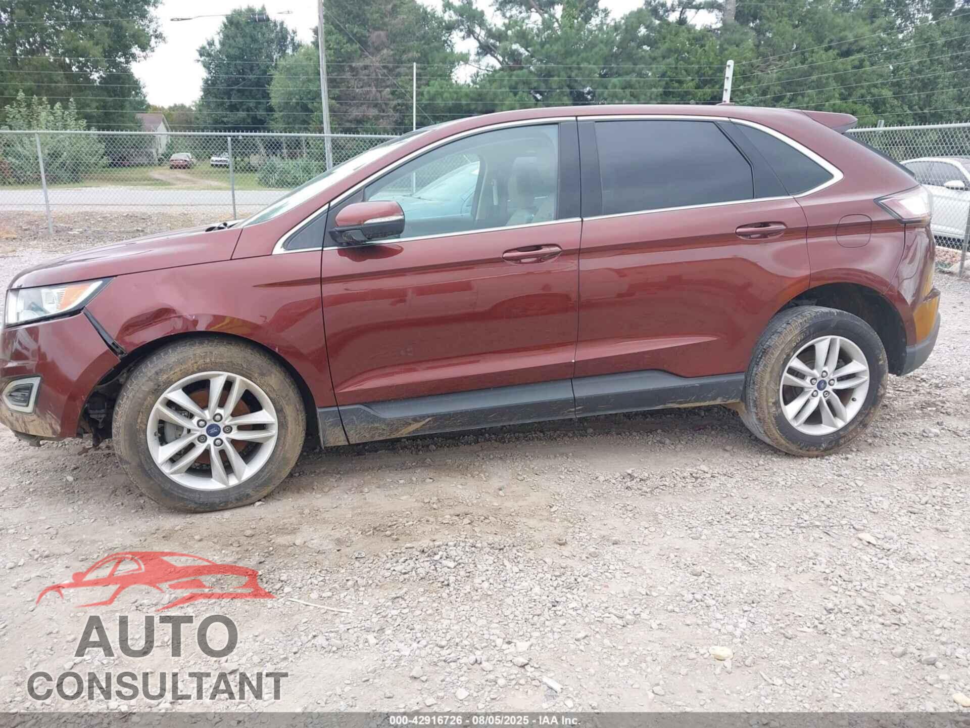 FORD EDGE 2015 - 2FMTK3J92FBB00397