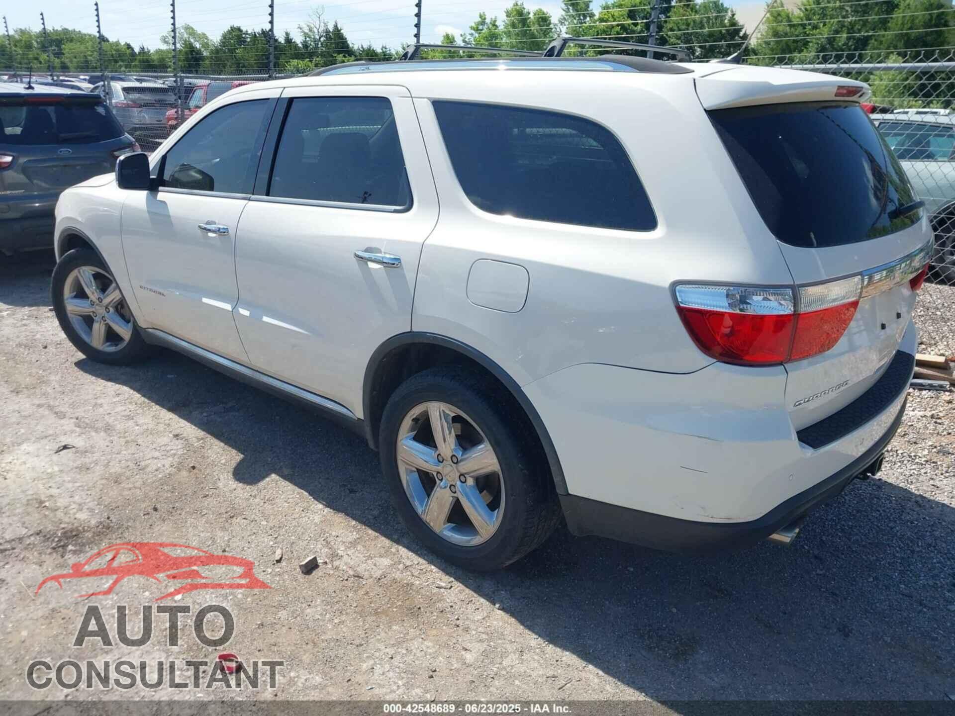 DODGE DURANGO 2012 - 1C4SDJETXCC229763