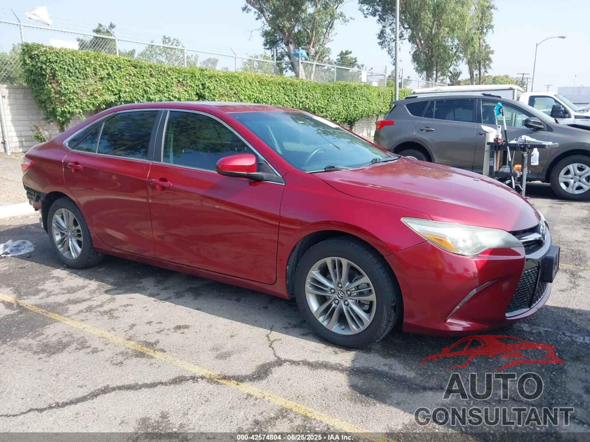 TOYOTA CAMRY 2016 - 4T1BF1FK2GU569355