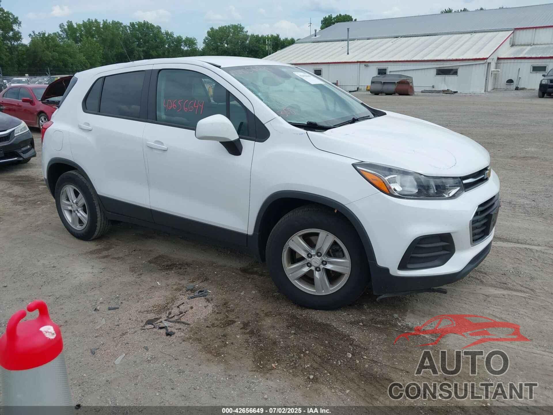 CHEVROLET TRAX 2020 - 3GNCJKSBXLL139328