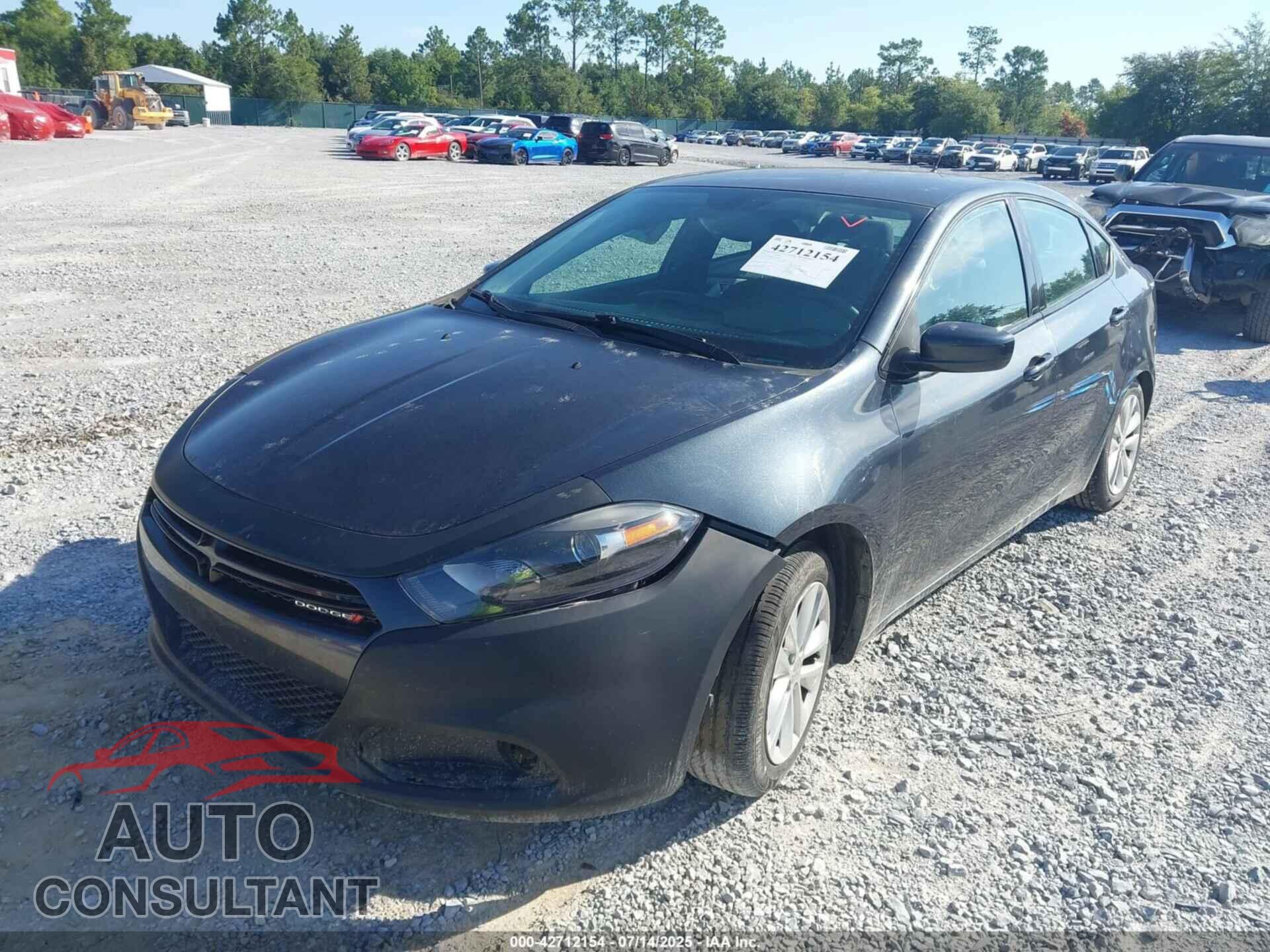 DODGE DART 2014 - 1C3CDFBB6ED833132