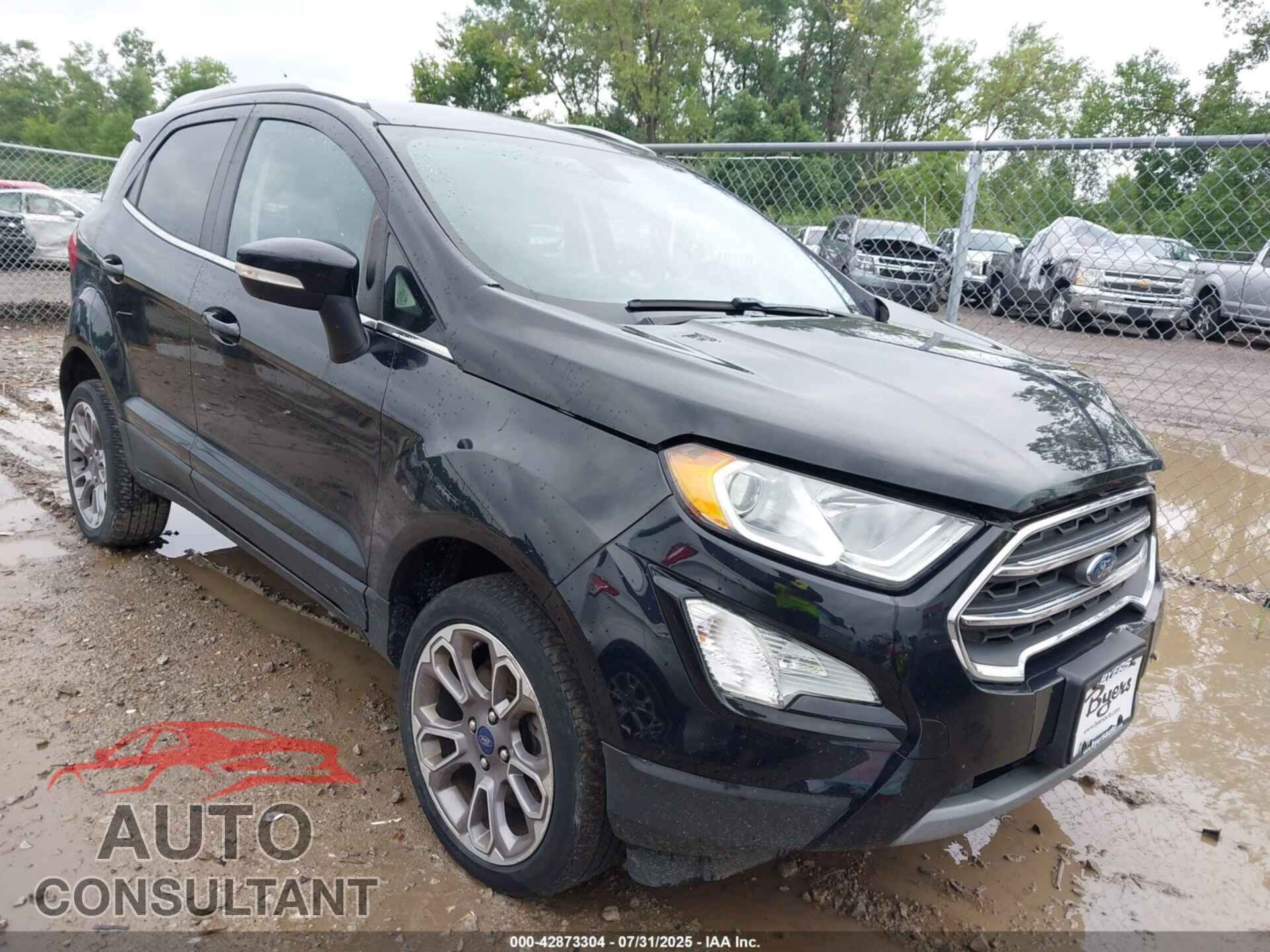 FORD ECOSPORT 2019 - MAJ6S3KL2KC281528