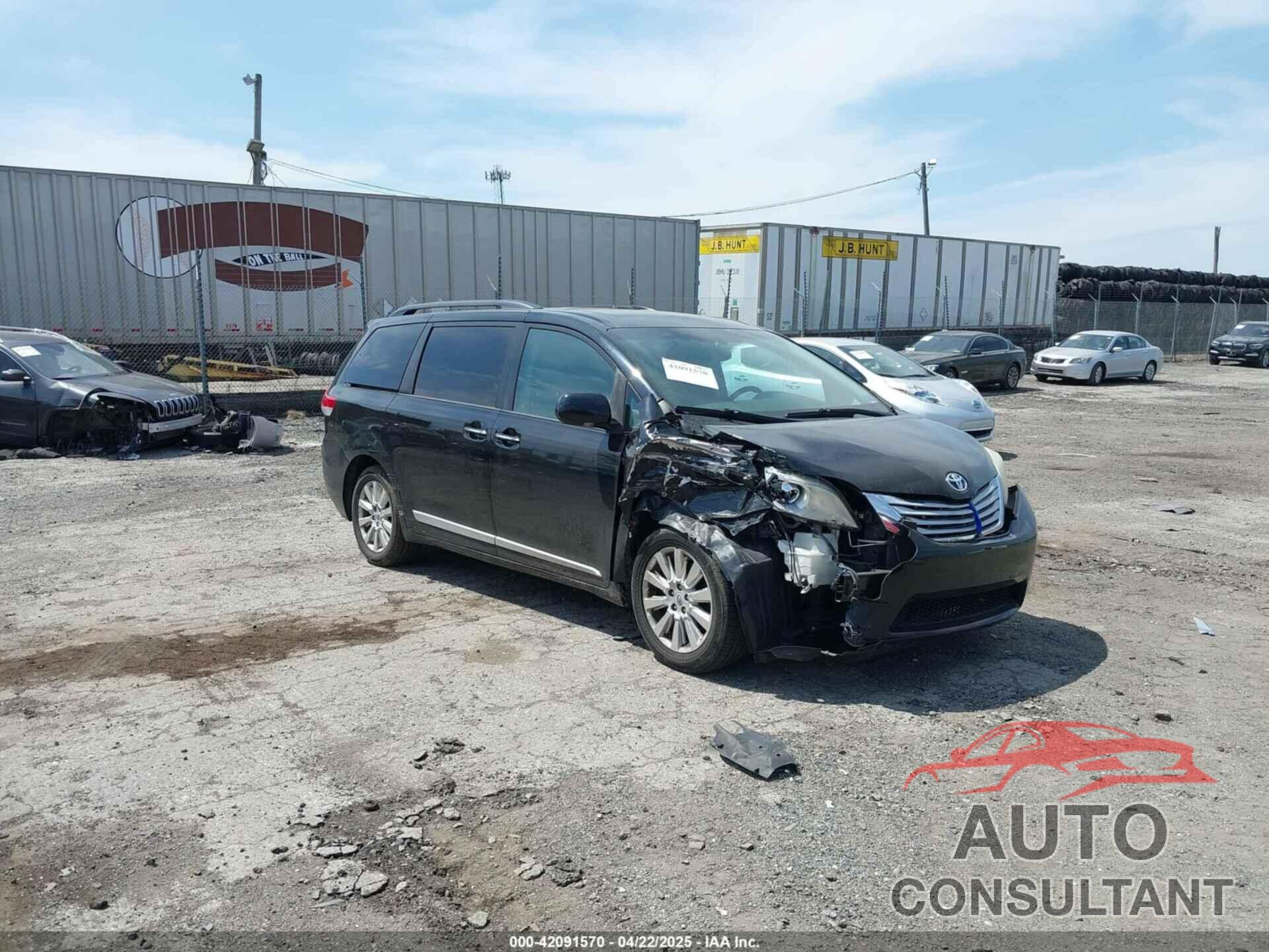 TOYOTA SIENNA 2011 - 5TDDK3DC2BS024429