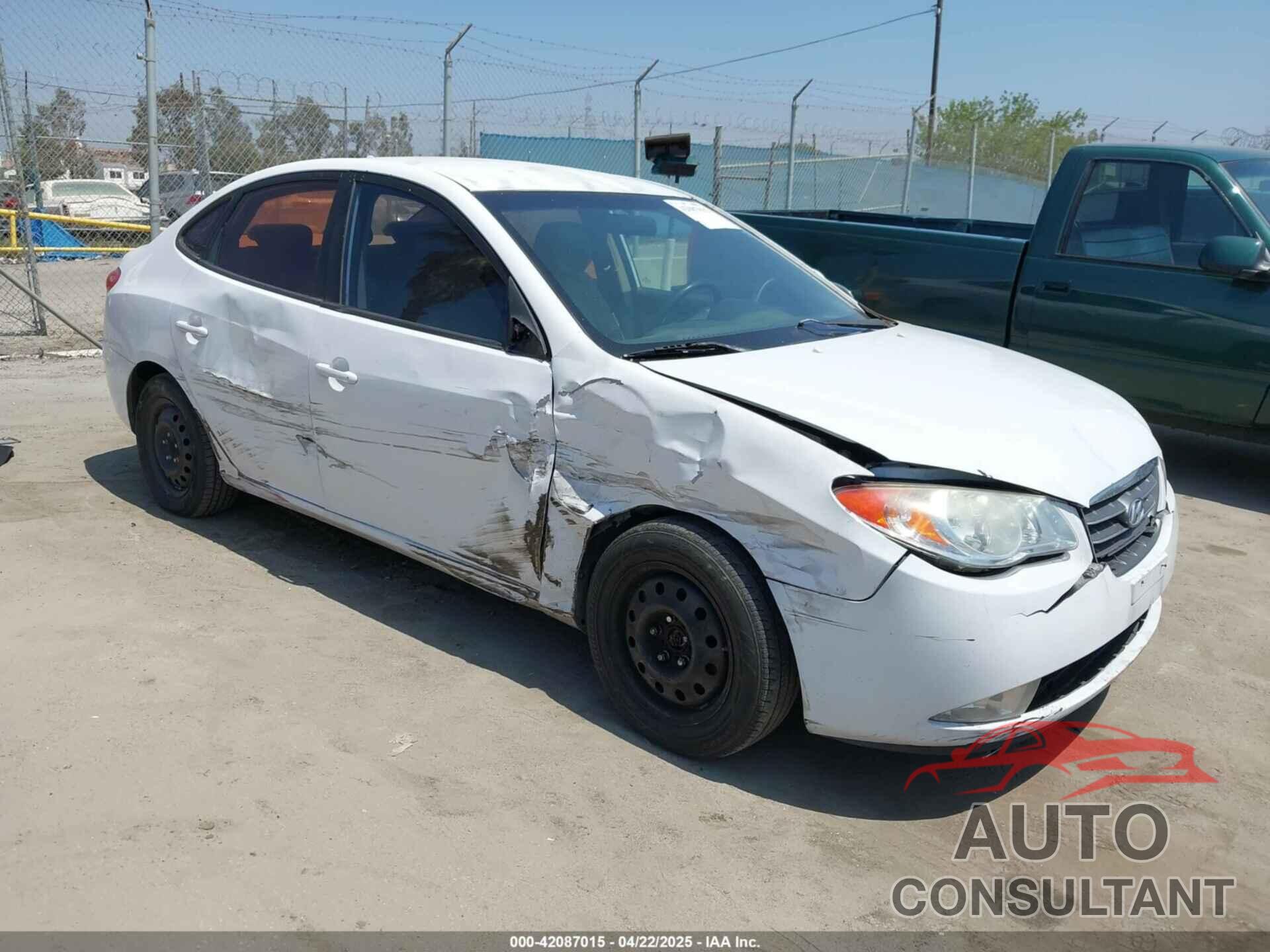 HYUNDAI ELANTRA 2010 - KMHDU4ADXAU942187