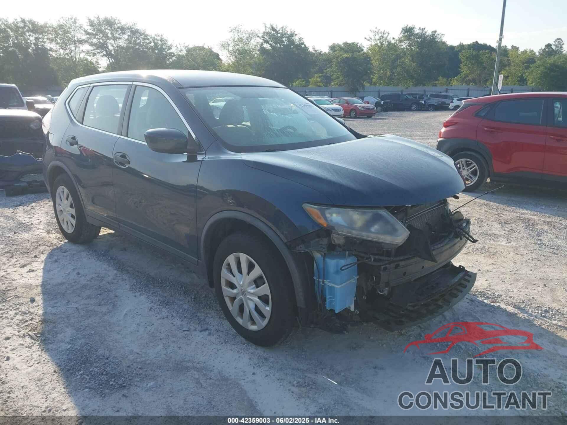 NISSAN ROGUE 2016 - KNMAT2MT7GP642647