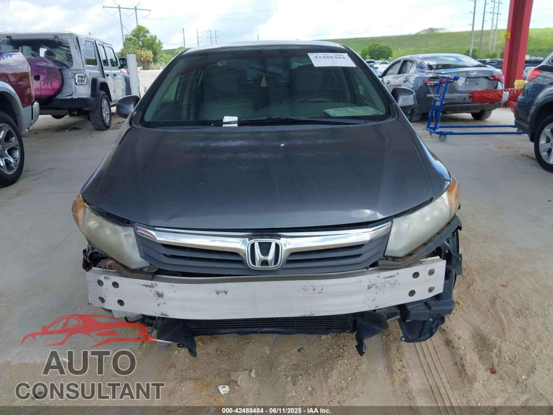 HONDA CIVIC 2012 - 19XFB2E57CE059580