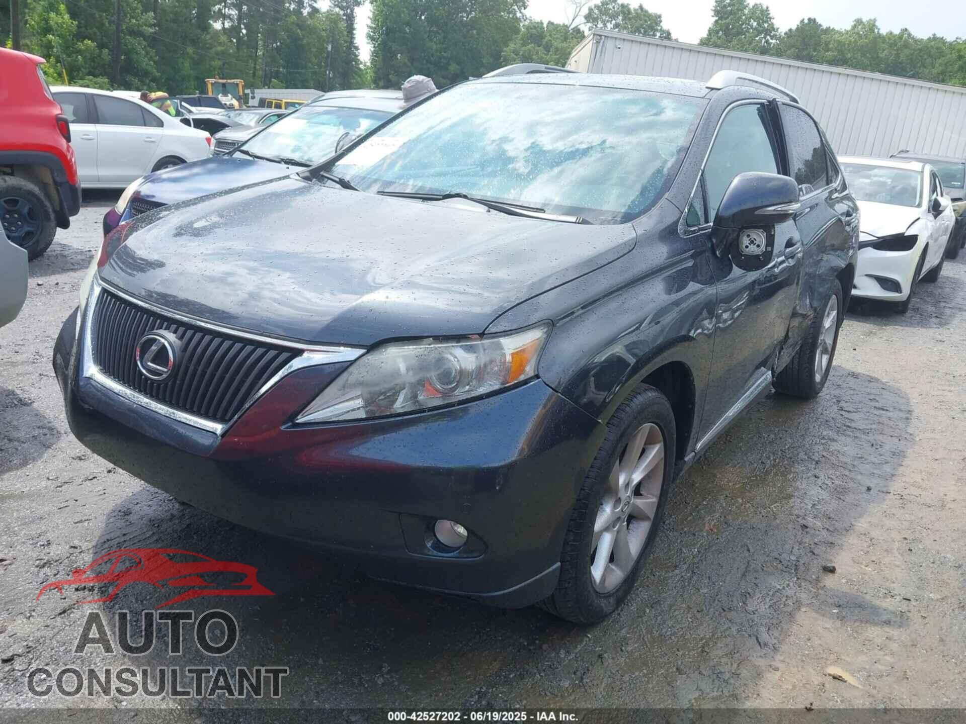LEXUS RX 350 2011 - 2T2ZK1BA6BC060110