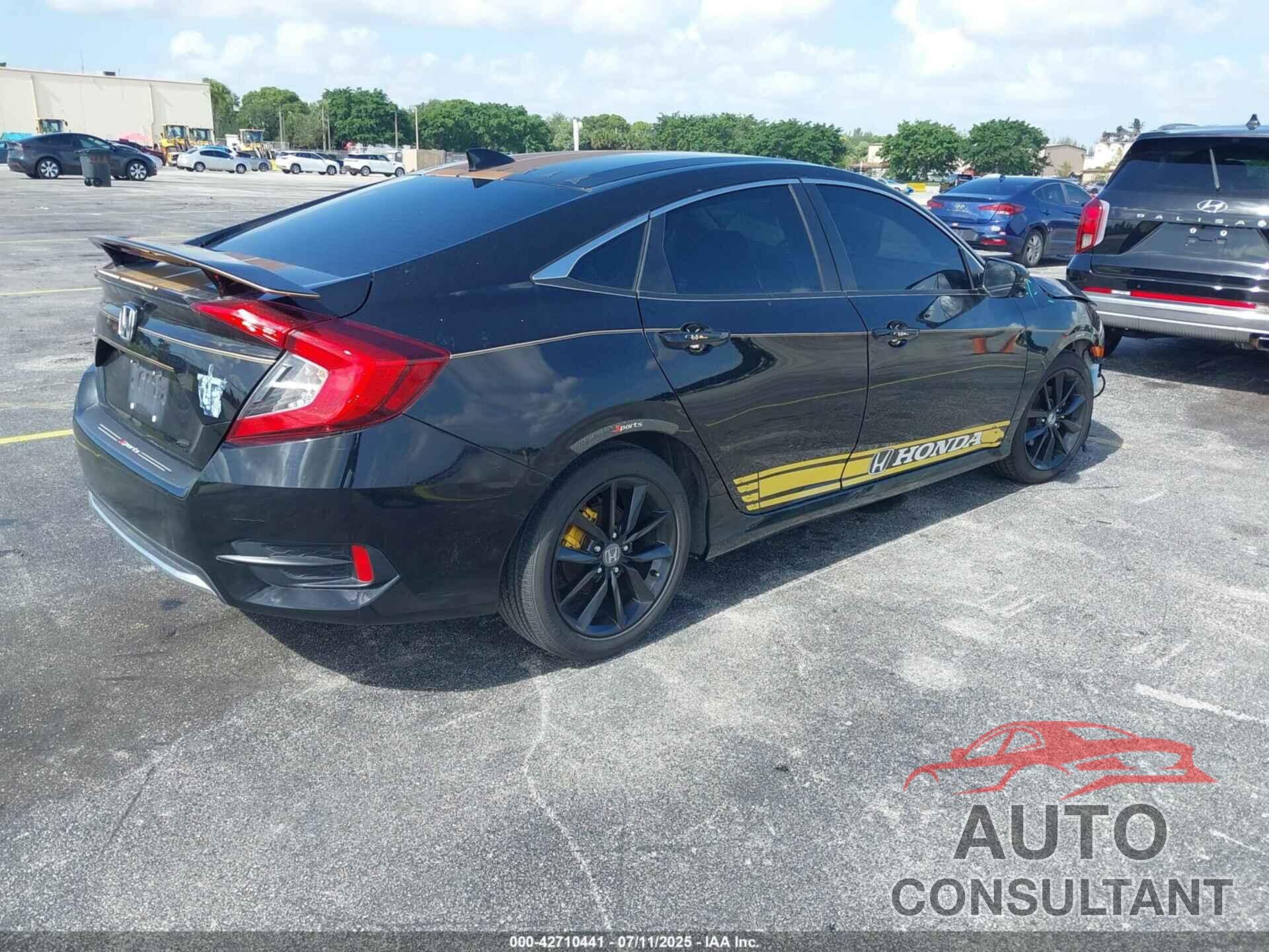 HONDA CIVIC 2021 - 2HGFC1F71MH702777