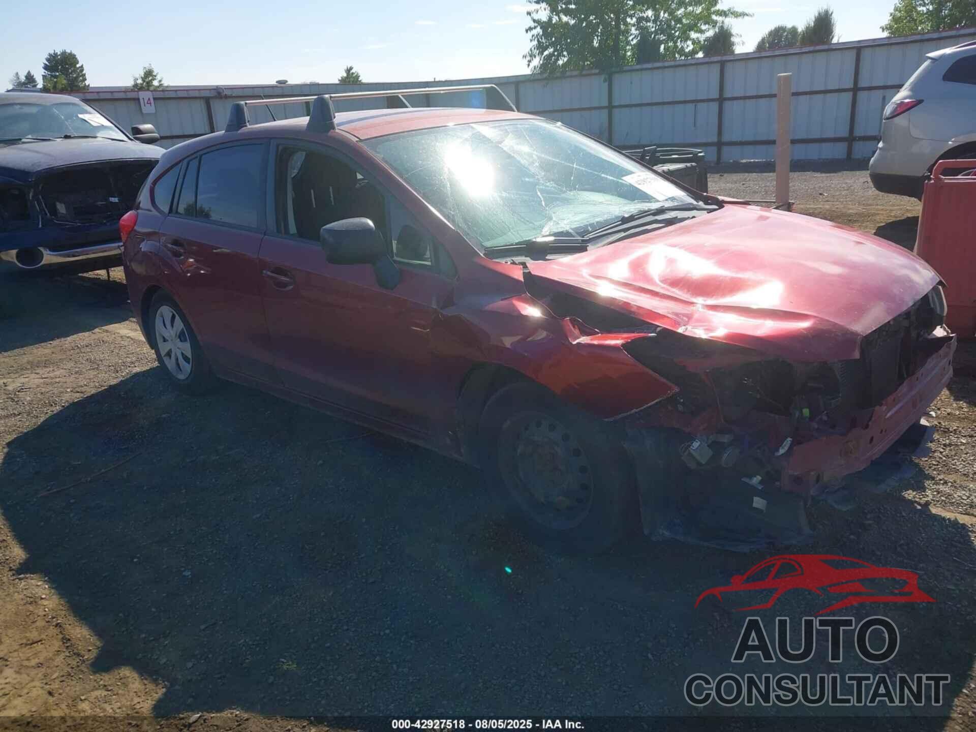 SUBARU IMPREZA 2013 - JF1GPAA66DH210165