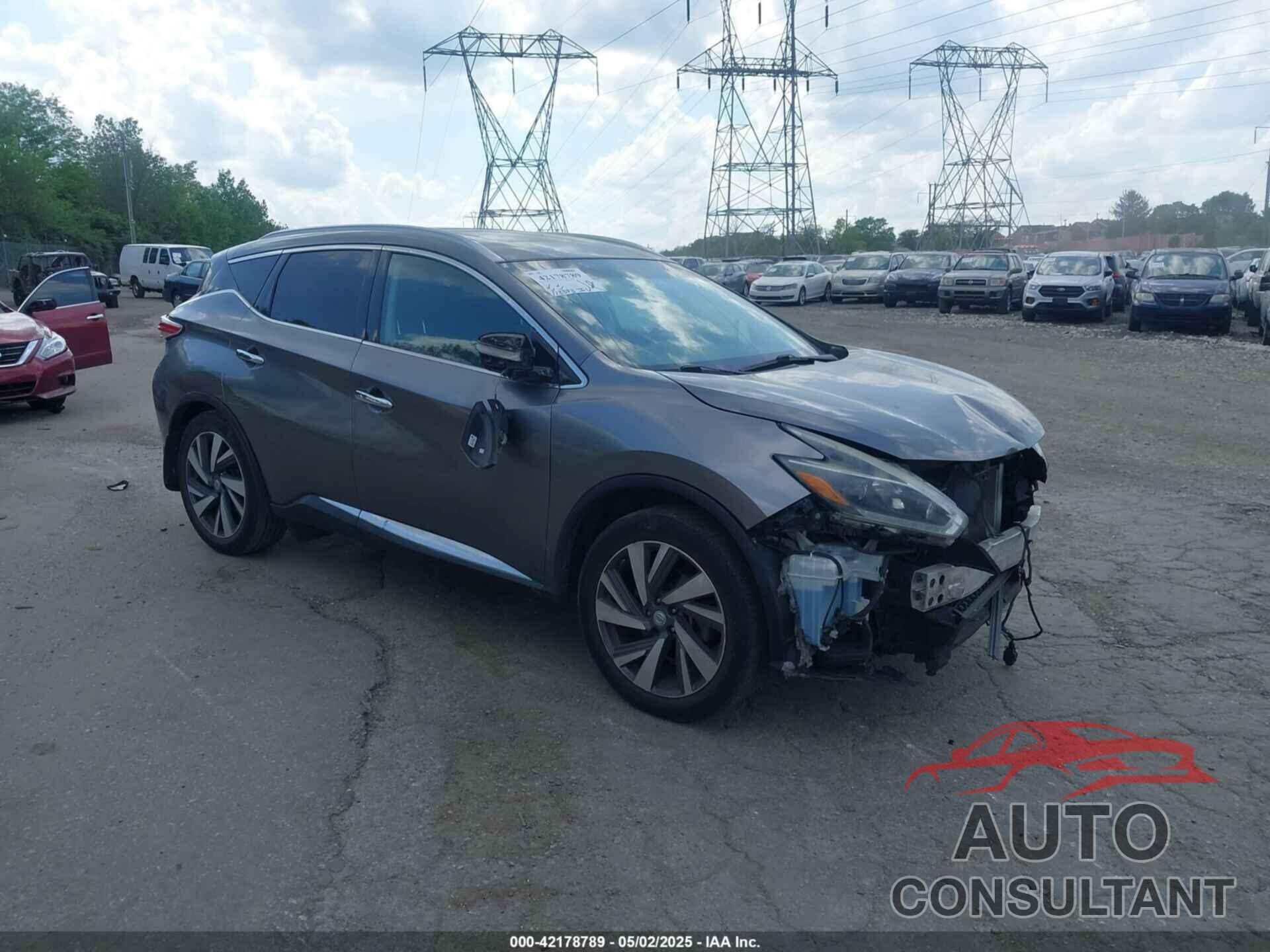 NISSAN MURANO 2015 - 5N1AZ2MG9FN212447