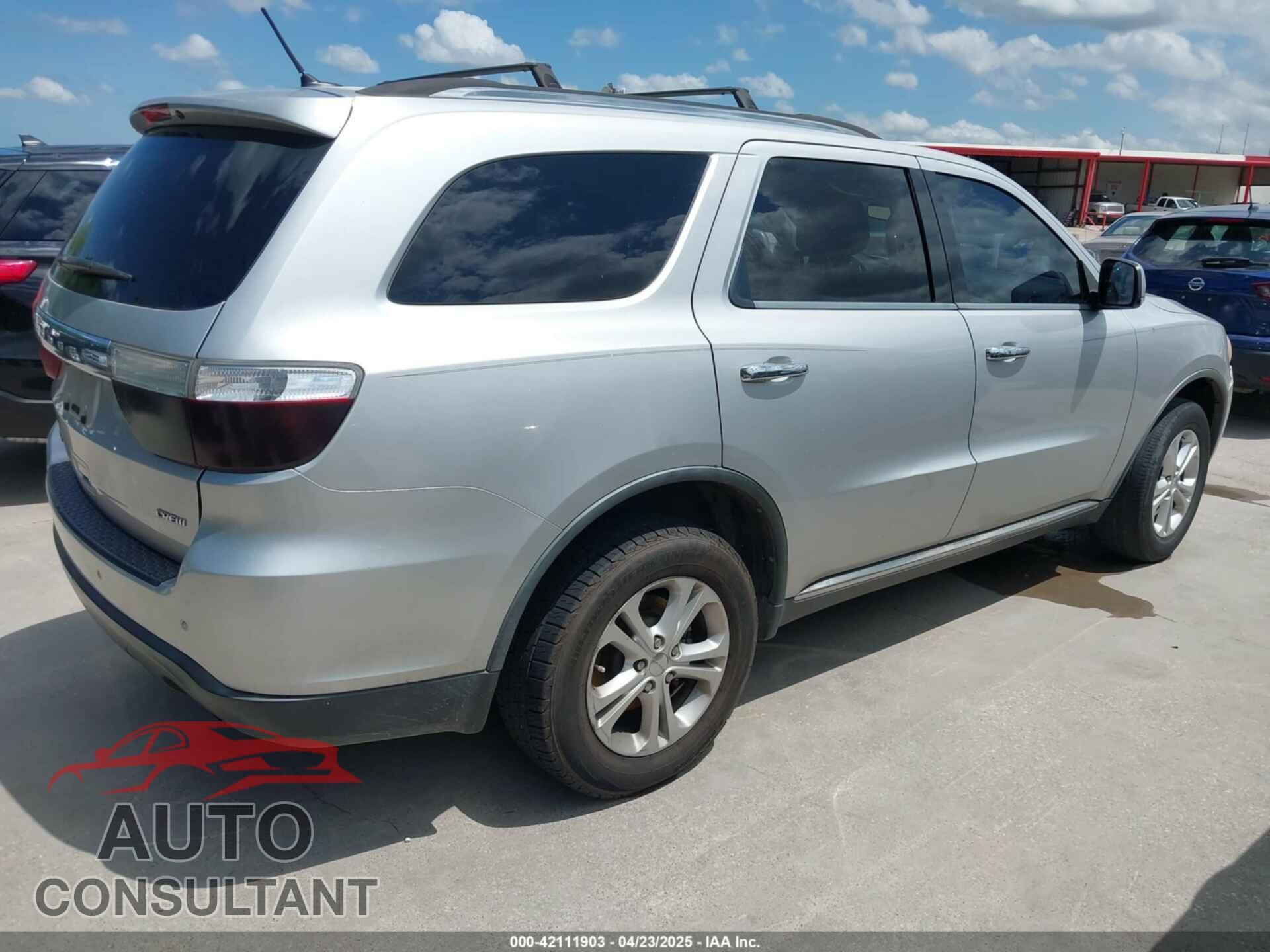 DODGE DURANGO 2012 - 1C4RDHDG8CC320655