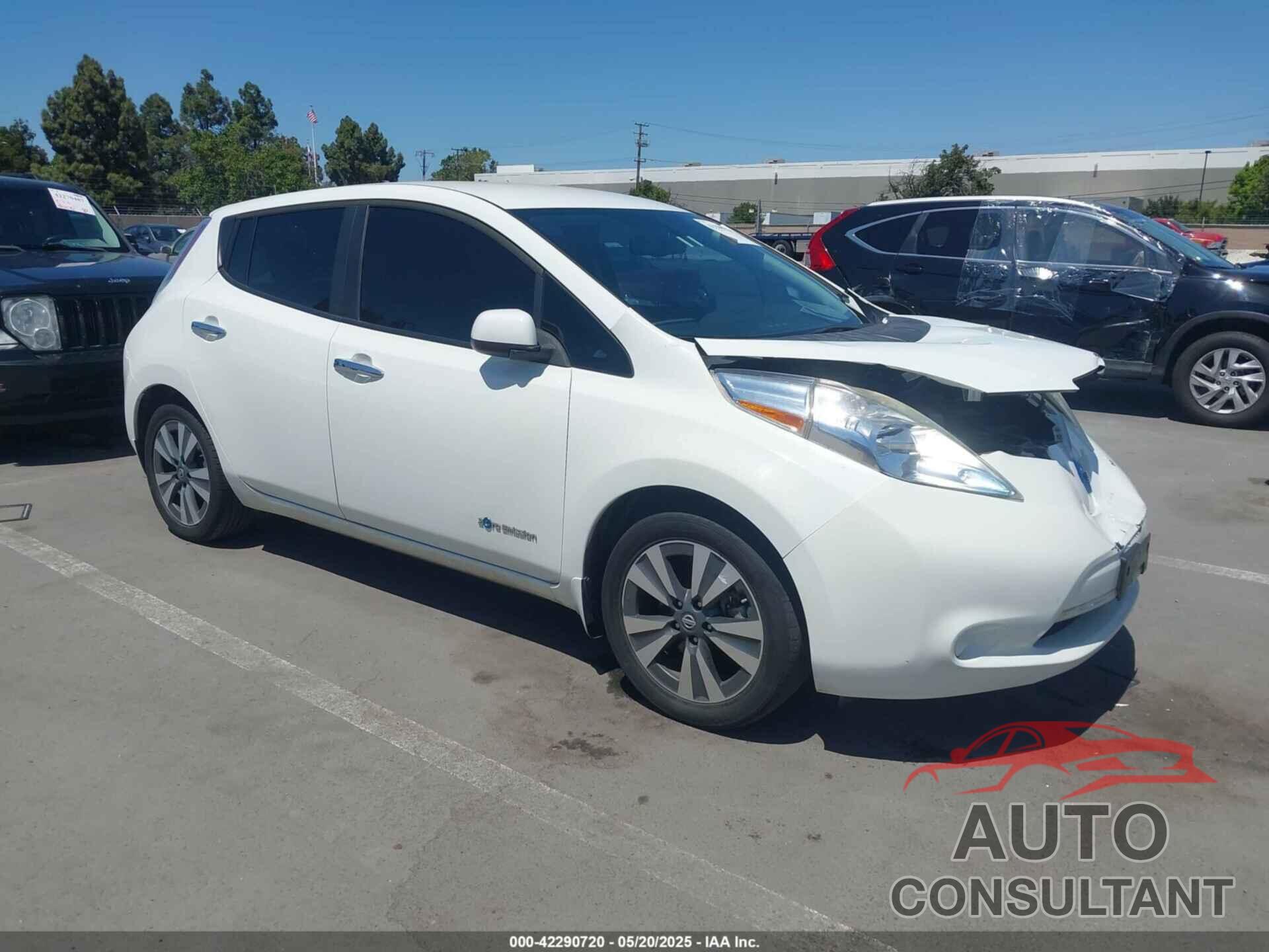 NISSAN LEAF 2016 - 1N4BZ0CP5GC308139