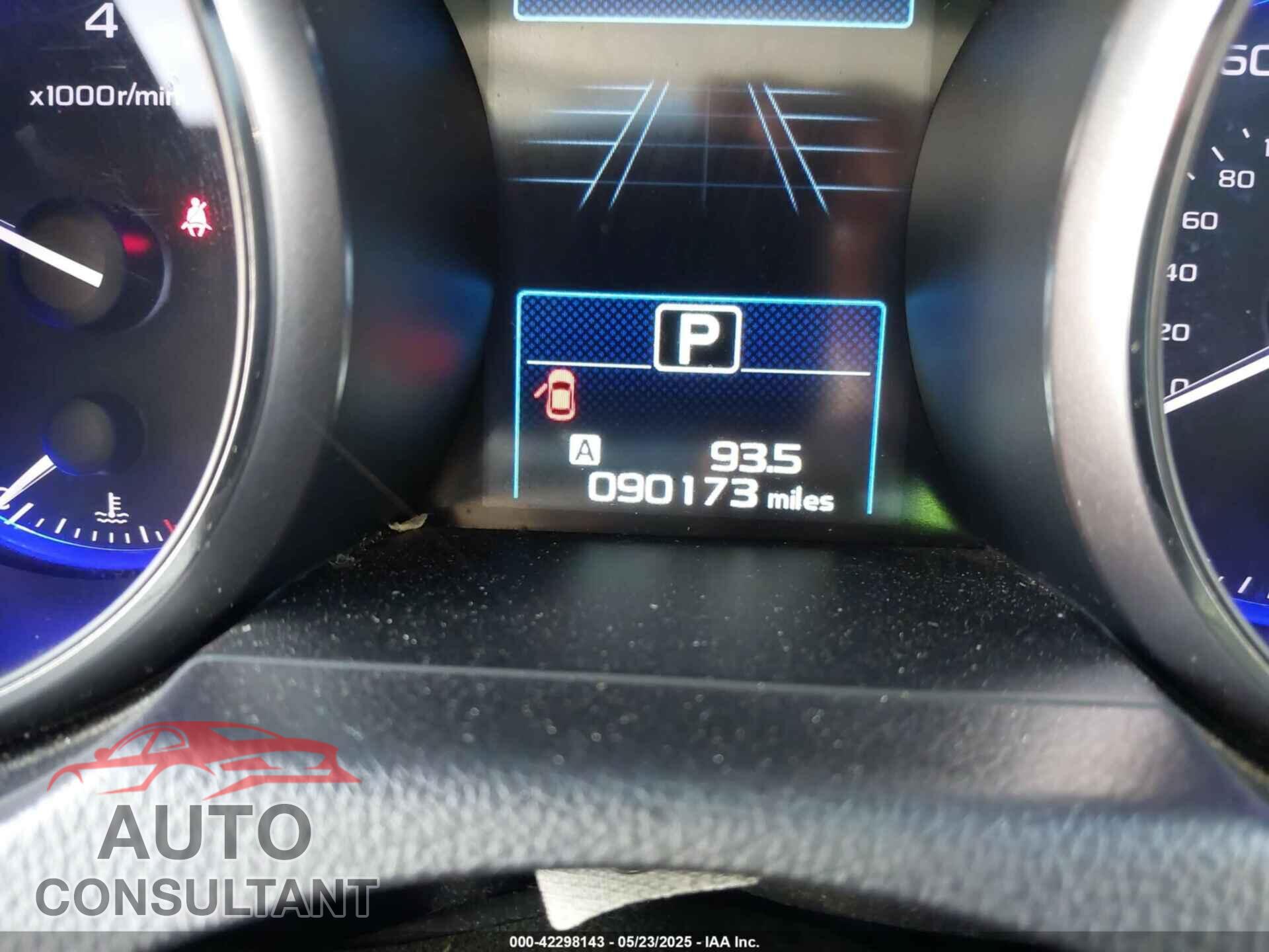 SUBARU OUTBACK 2017 - 4S4BSAFC8H3375845