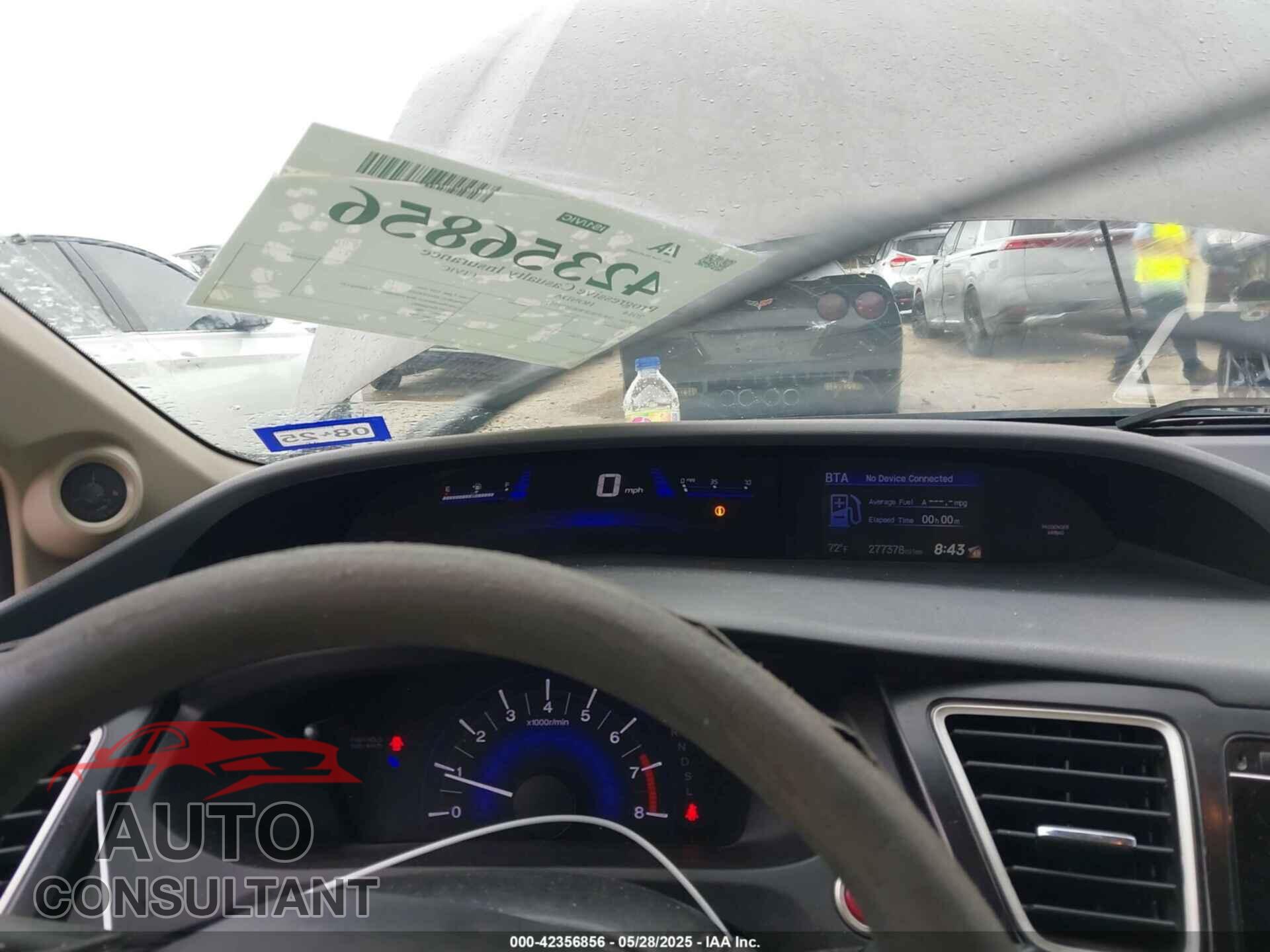 HONDA CIVIC 2014 - 2HGFB2F80EH525576