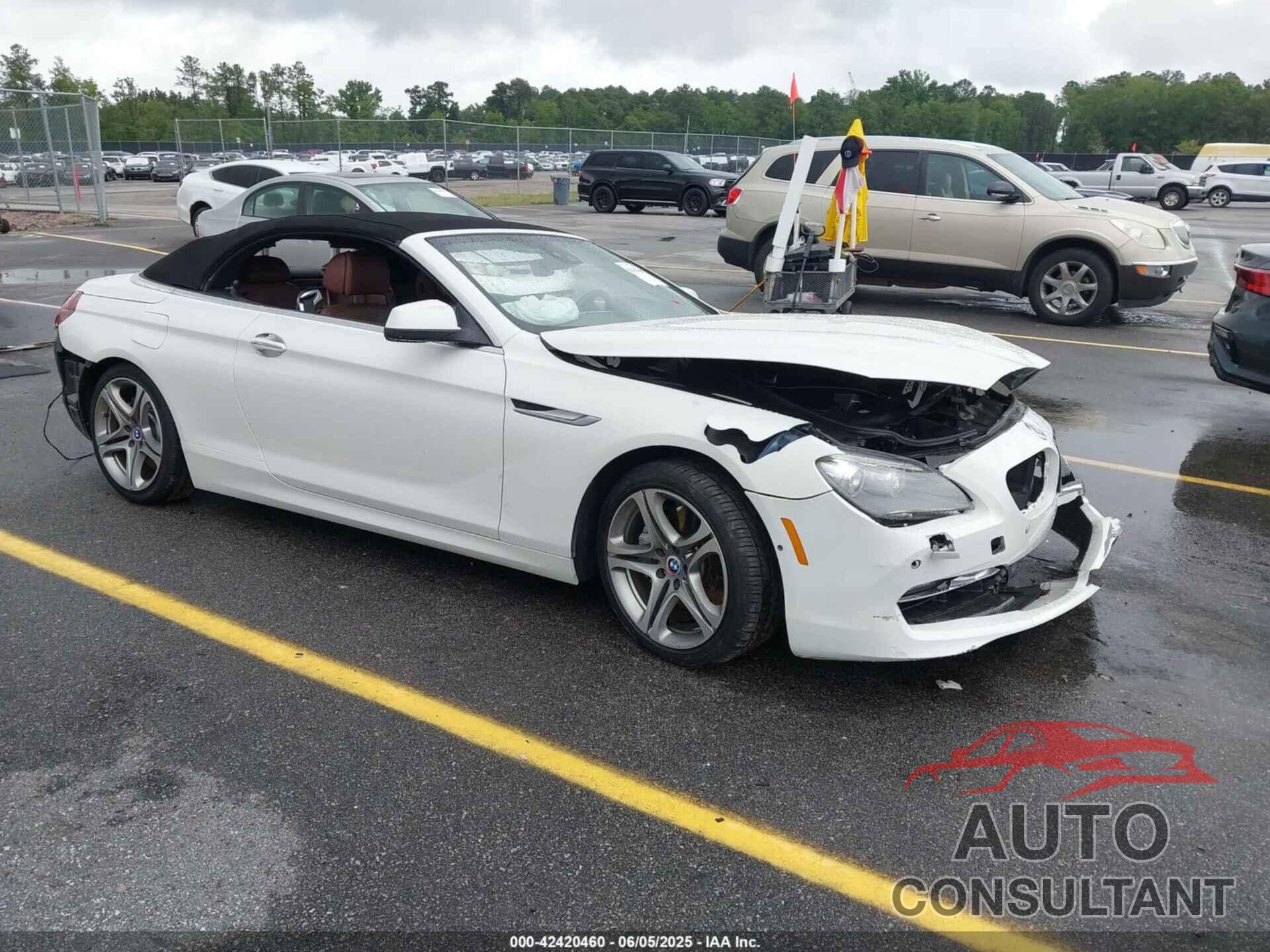 BMW 650I 2012 - WBALZ3C56CDL71055