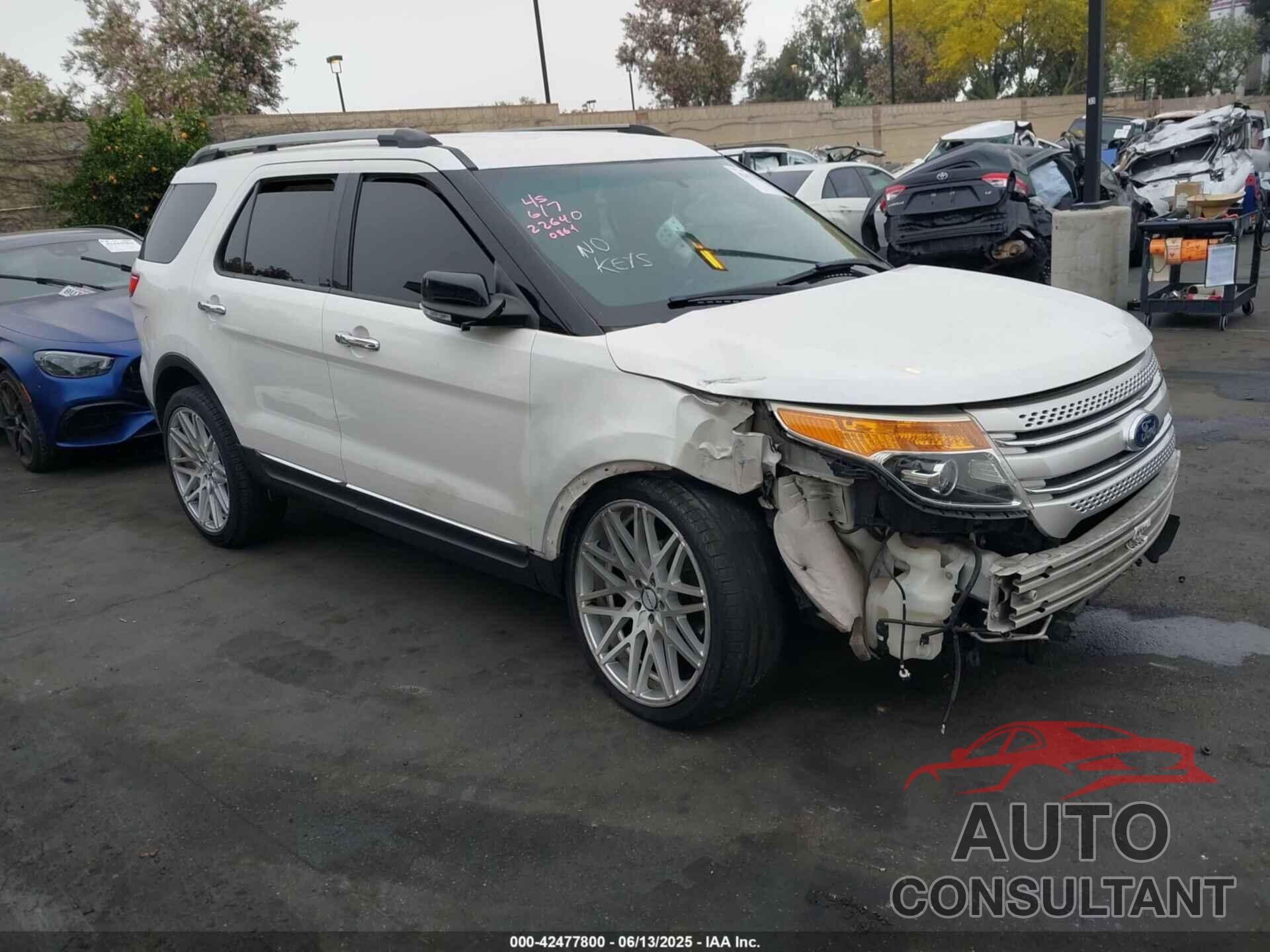 FORD EXPLORER 2012 - 1FMHK7D9XCGA20861