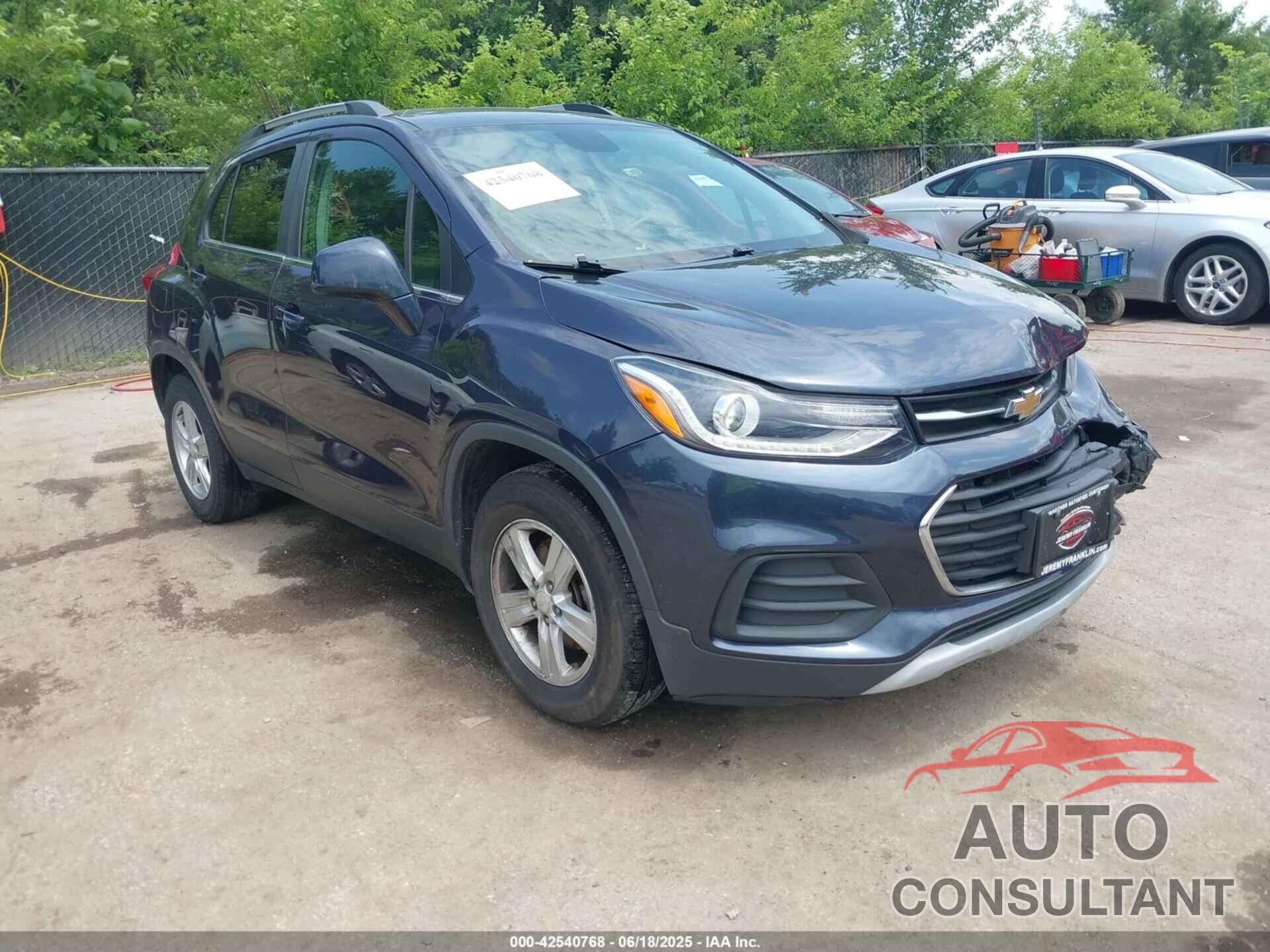 CHEVROLET TRAX 2019 - 3GNCJLSB1KL319866