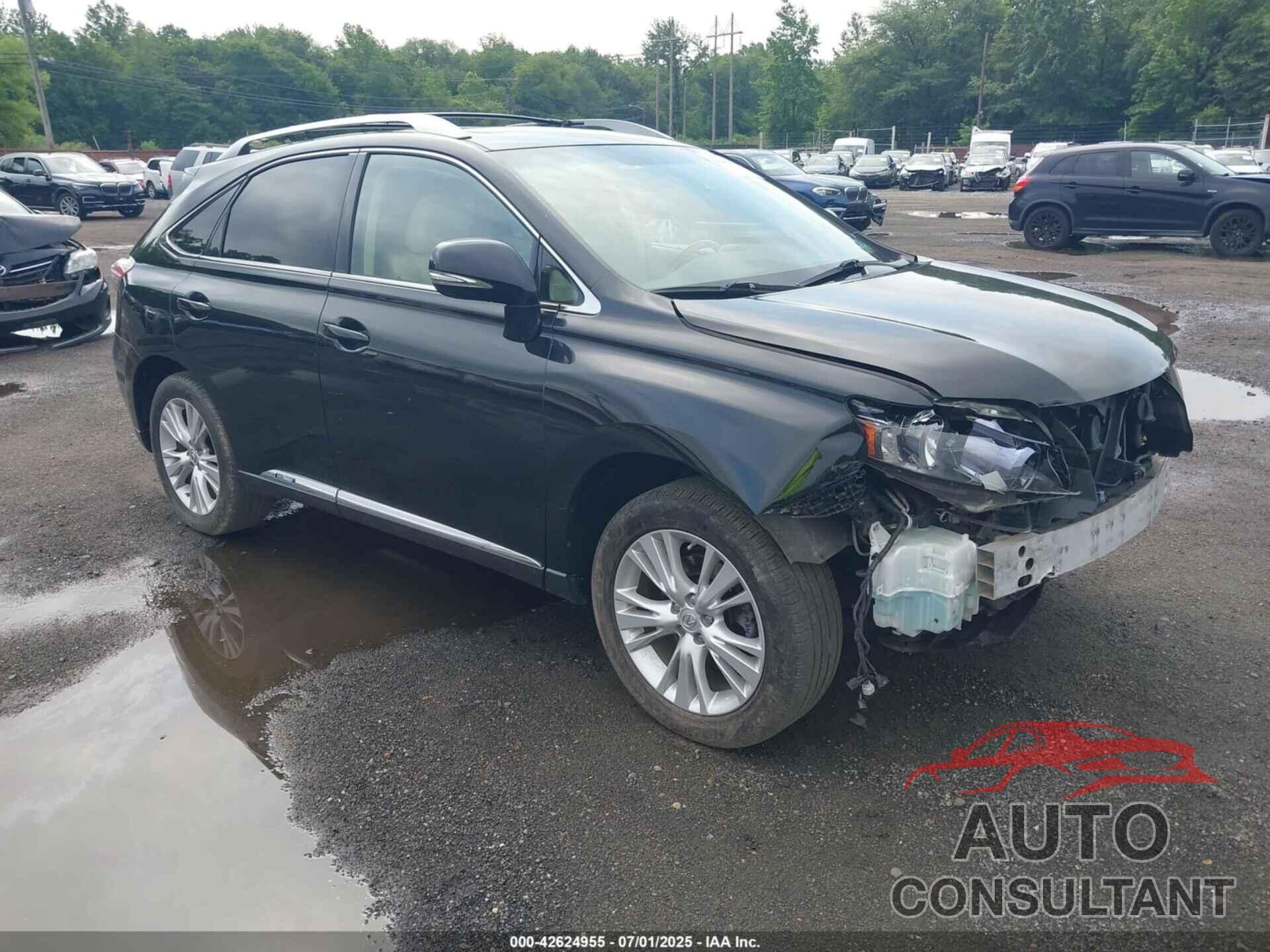 LEXUS RX 2012 - JTJBC1BA4C2432415