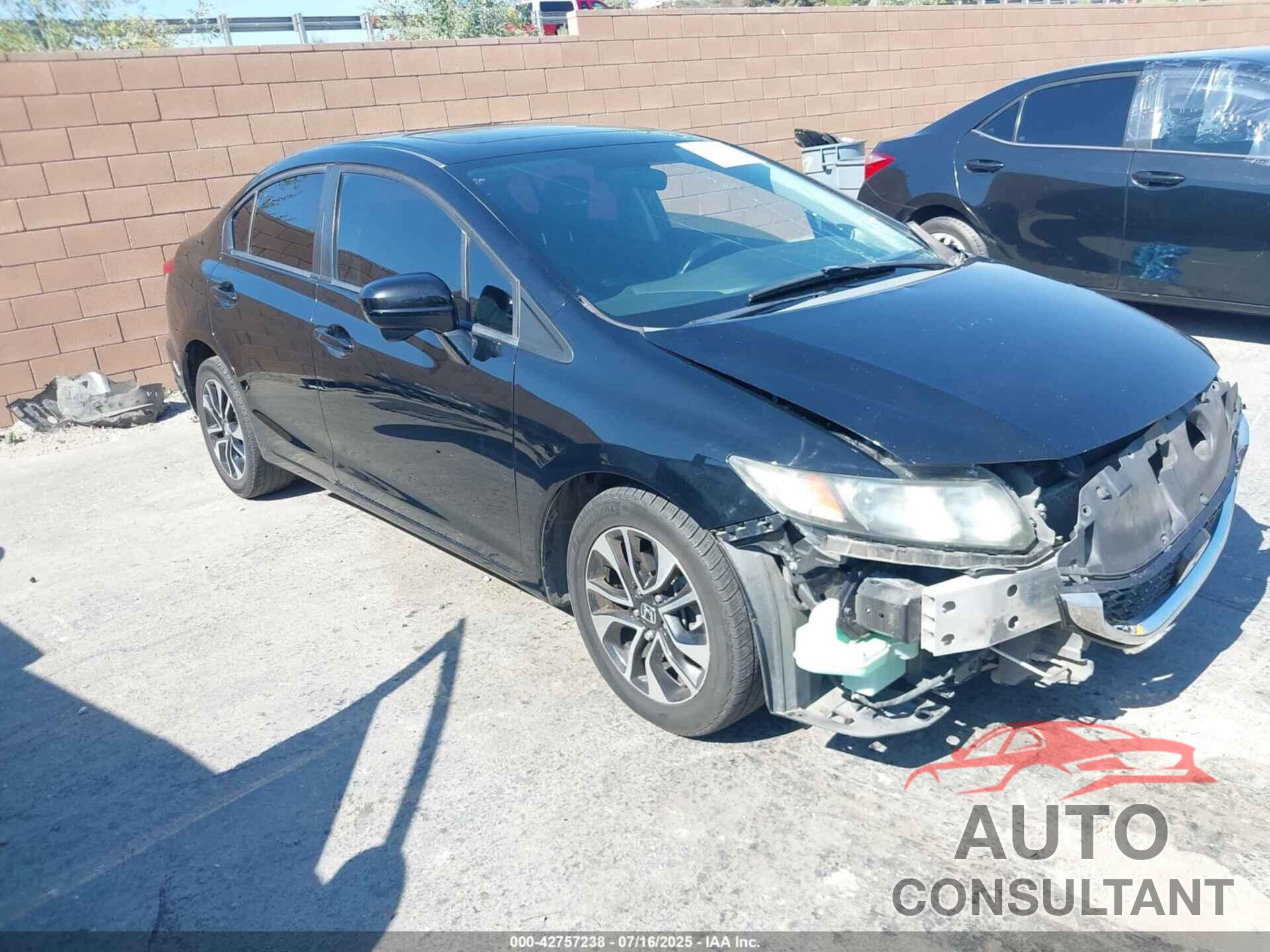 HONDA CIVIC 2015 - 19XFB2F89FE266694