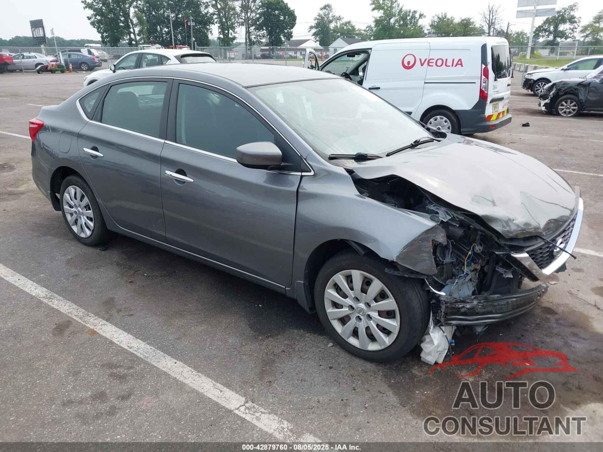 NISSAN SENTRA 2017 - 3N1AB7AP3HY205349