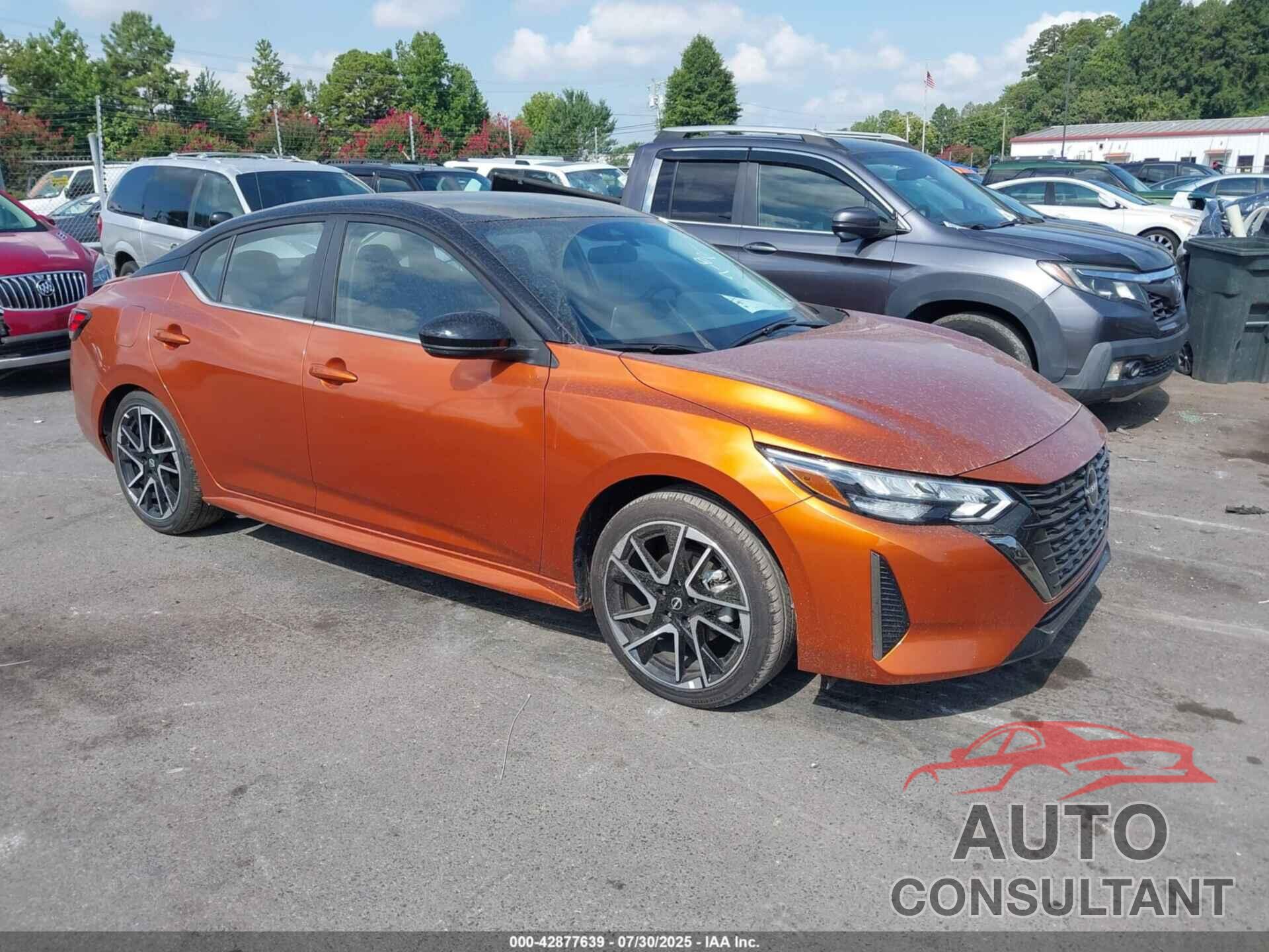 NISSAN SENTRA 2025 - 3N1AB8DV5SY285373