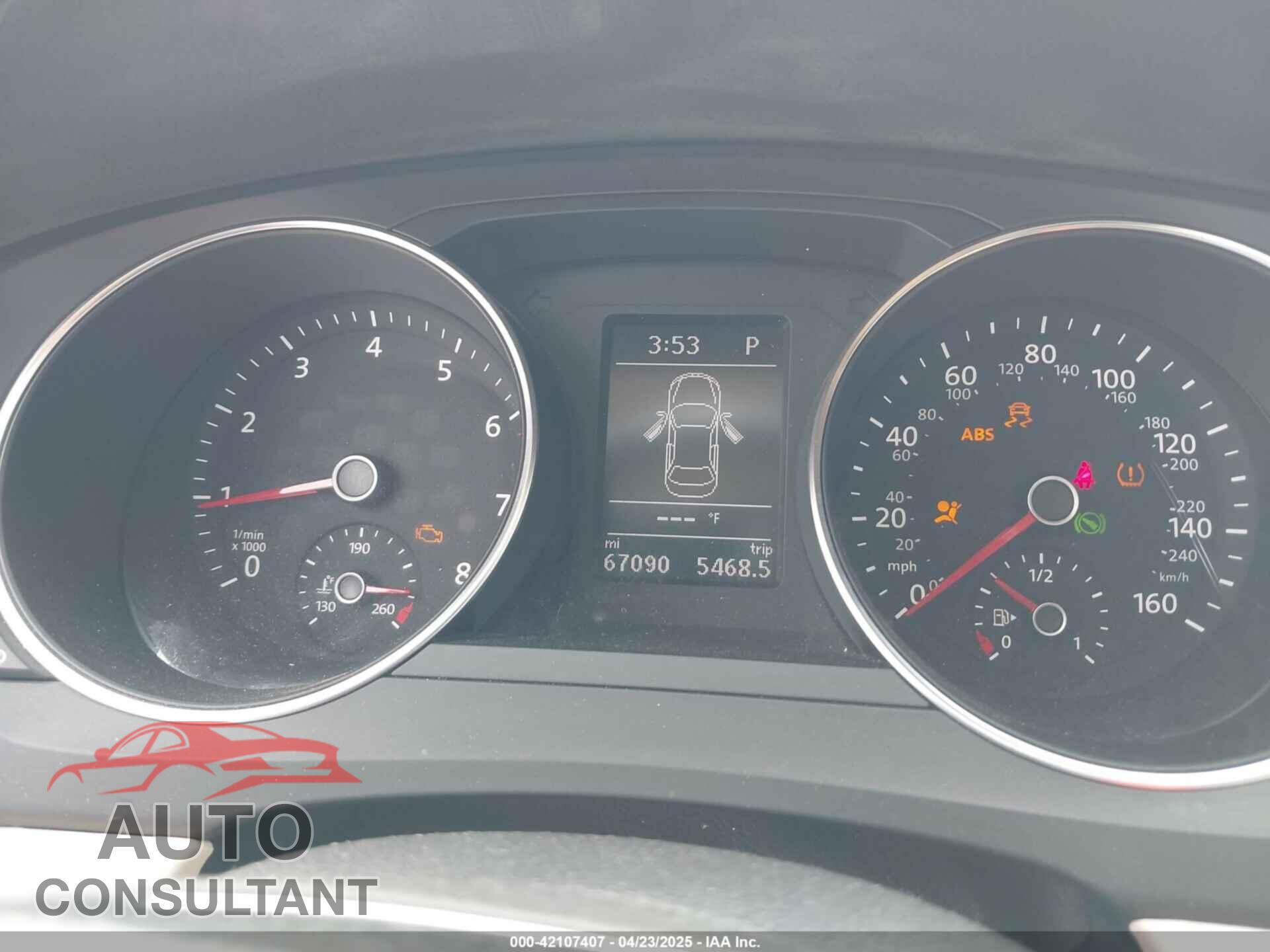 VOLKSWAGEN JETTA 2017 - 3VWDB7AJ3HM201375