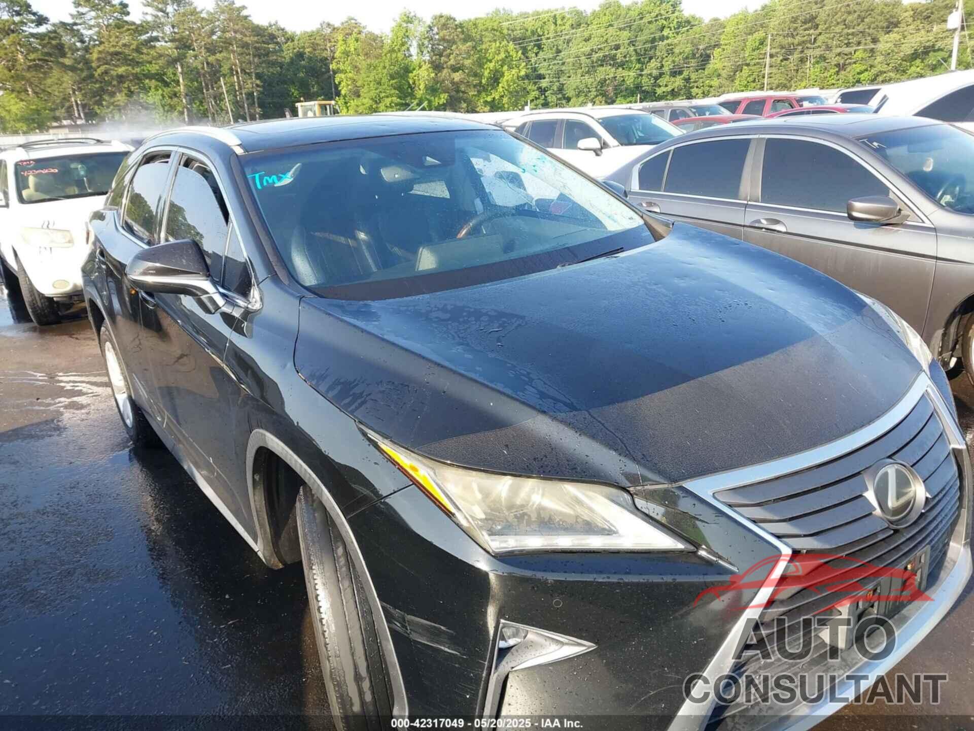 LEXUS RX 350 2016 - 2T2ZZMCA1GC021301