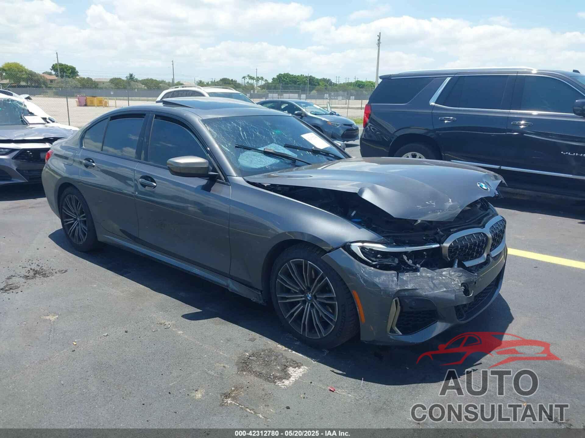 BMW 3 SERIES 2020 - WBA5U7C01LFH30158