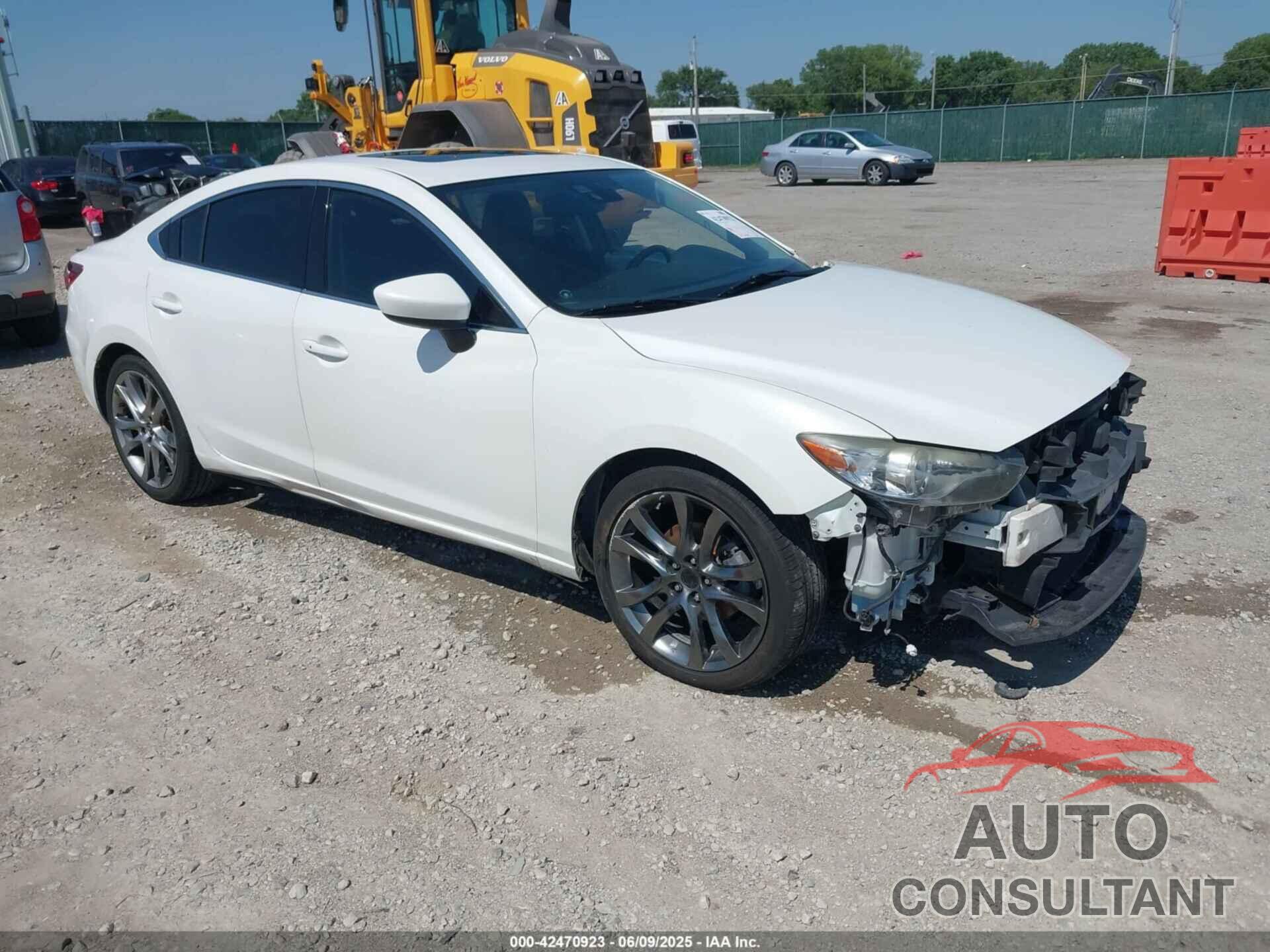 MAZDA MAZDA6 2014 - JM1GJ1W68E1131627
