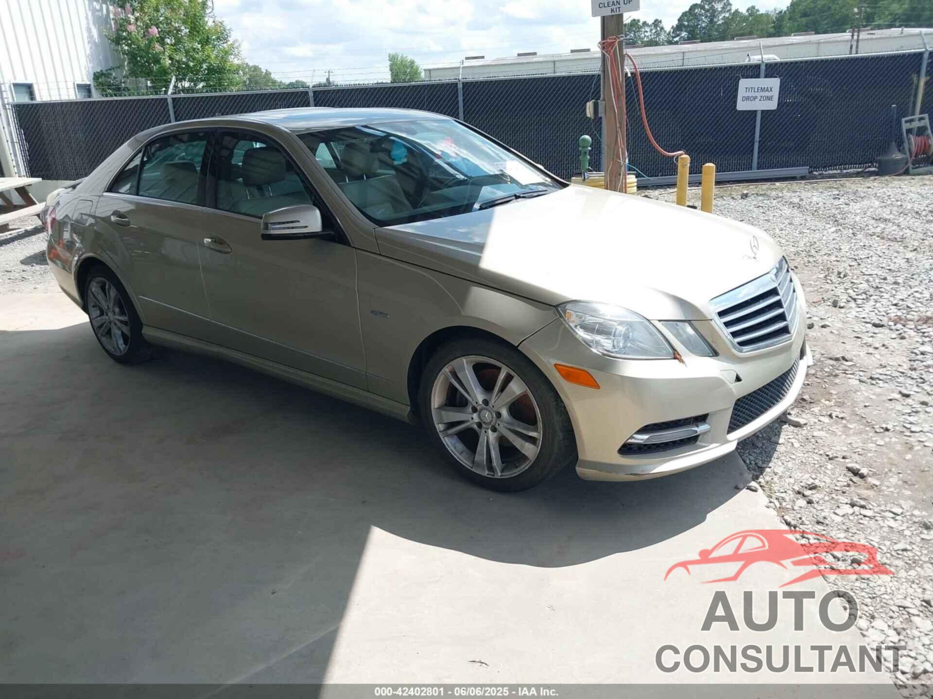 MERCEDES-BENZ E 350 2012 - WDDHF5KB2CA542833