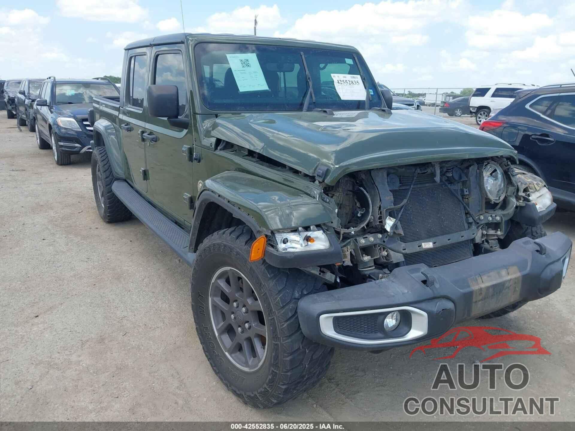 JEEP GLADIATOR 2021 - 1C6HJTFG1ML591229
