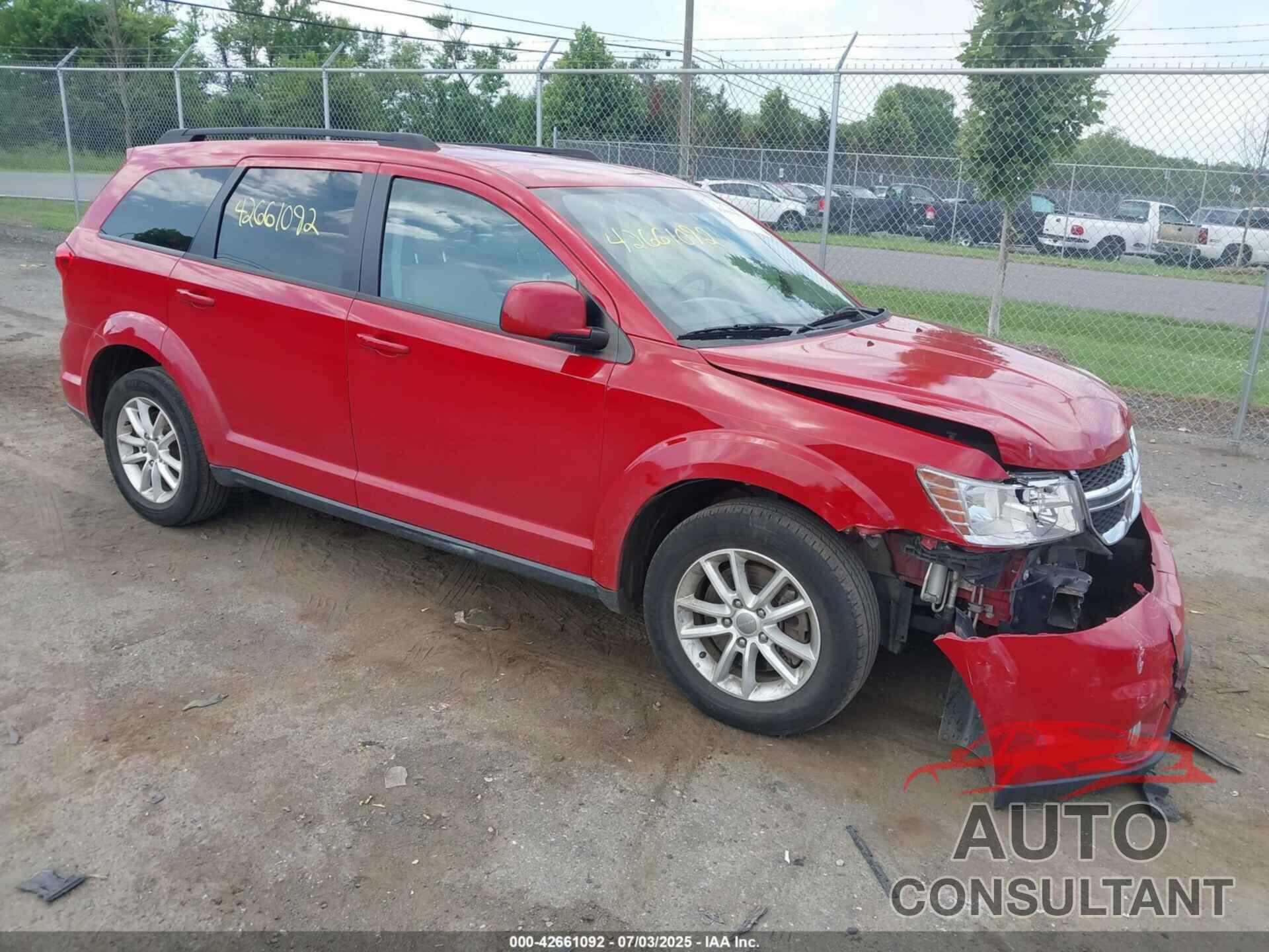DODGE JOURNEY 2014 - 3C4PDCBGXET142574