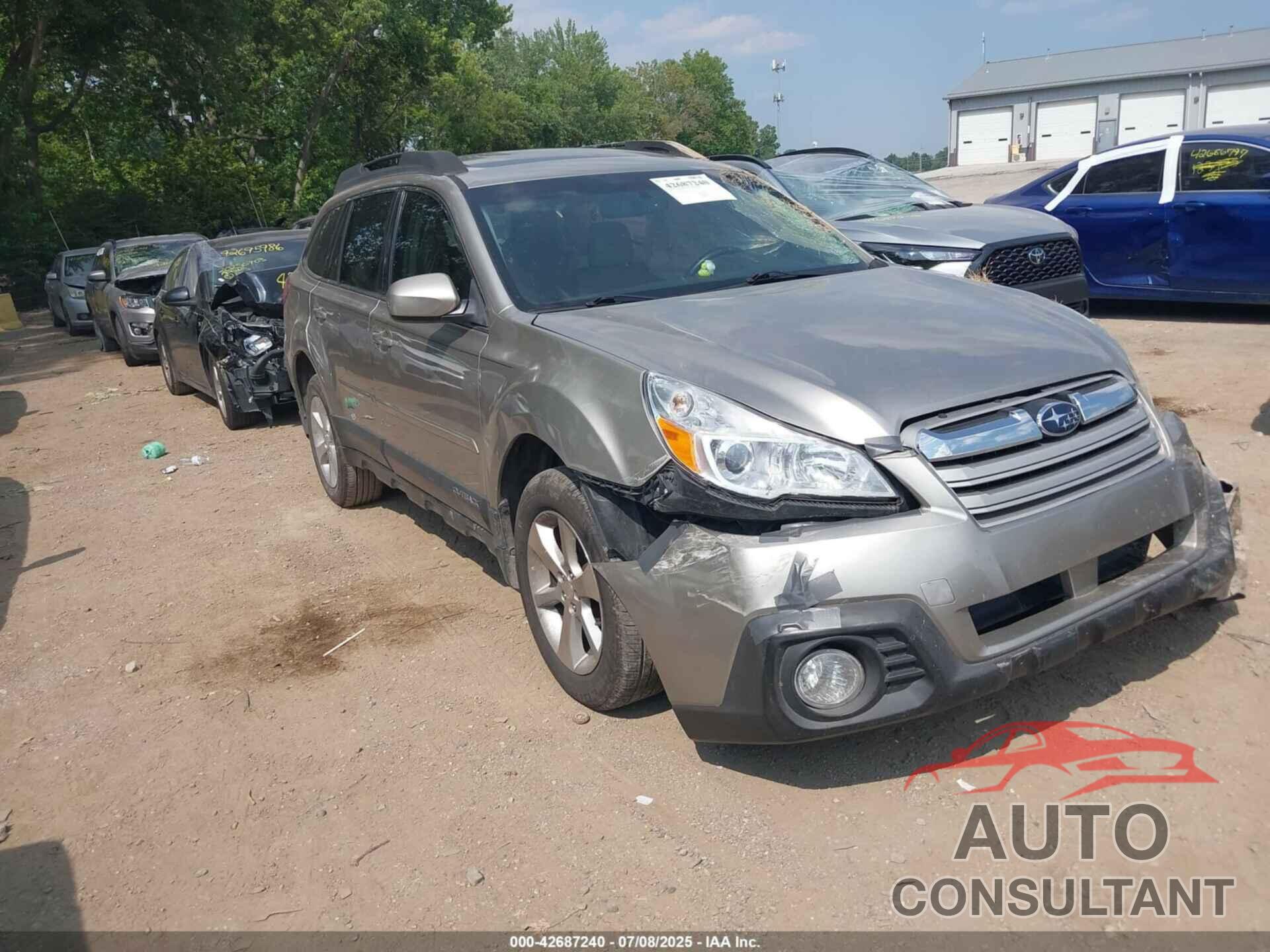 SUBARU OUTBACK 2014 - 4S4BRCLC7E3280104