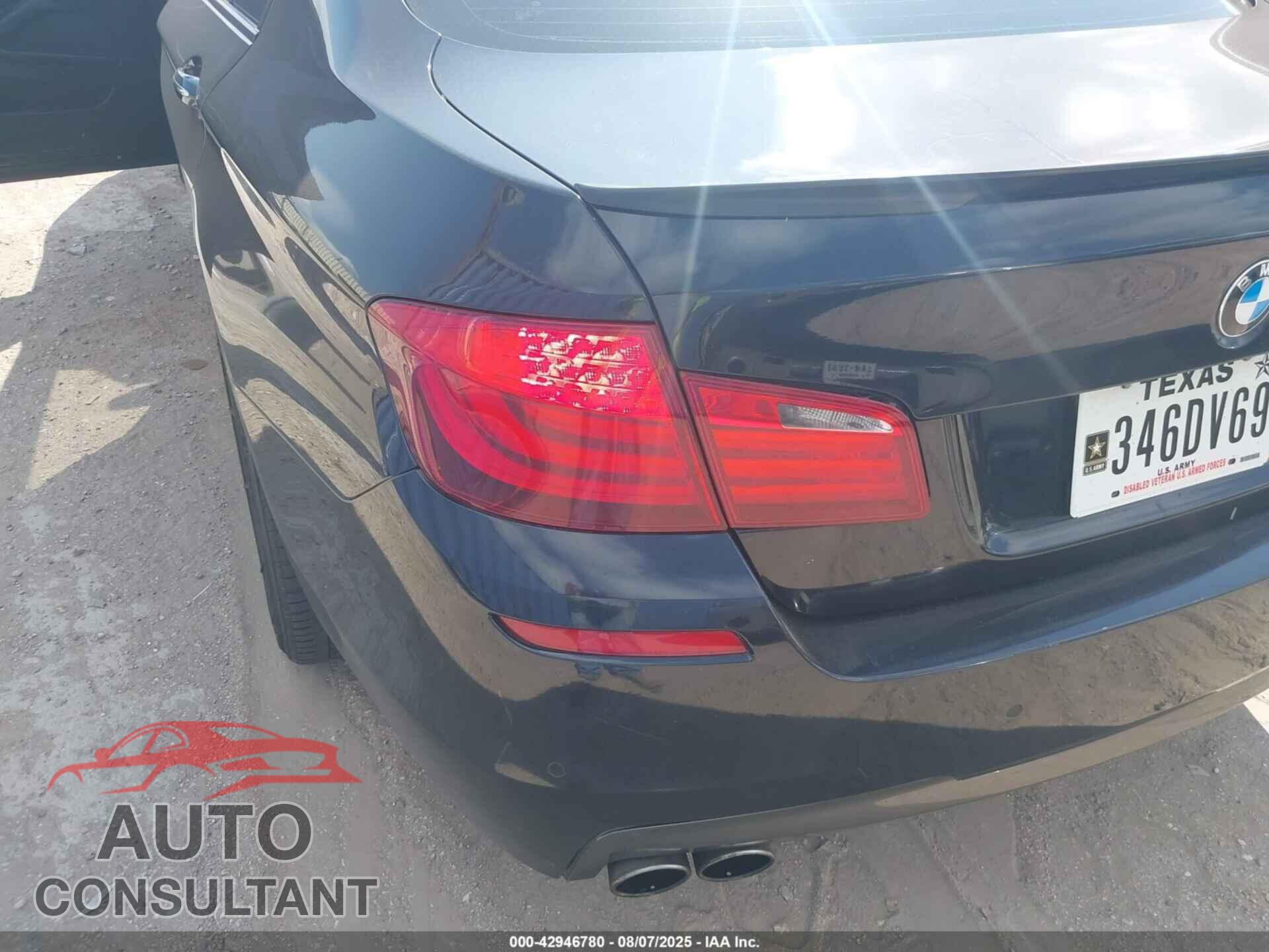 BMW 550I 2011 - WBAFR9C56BC758760