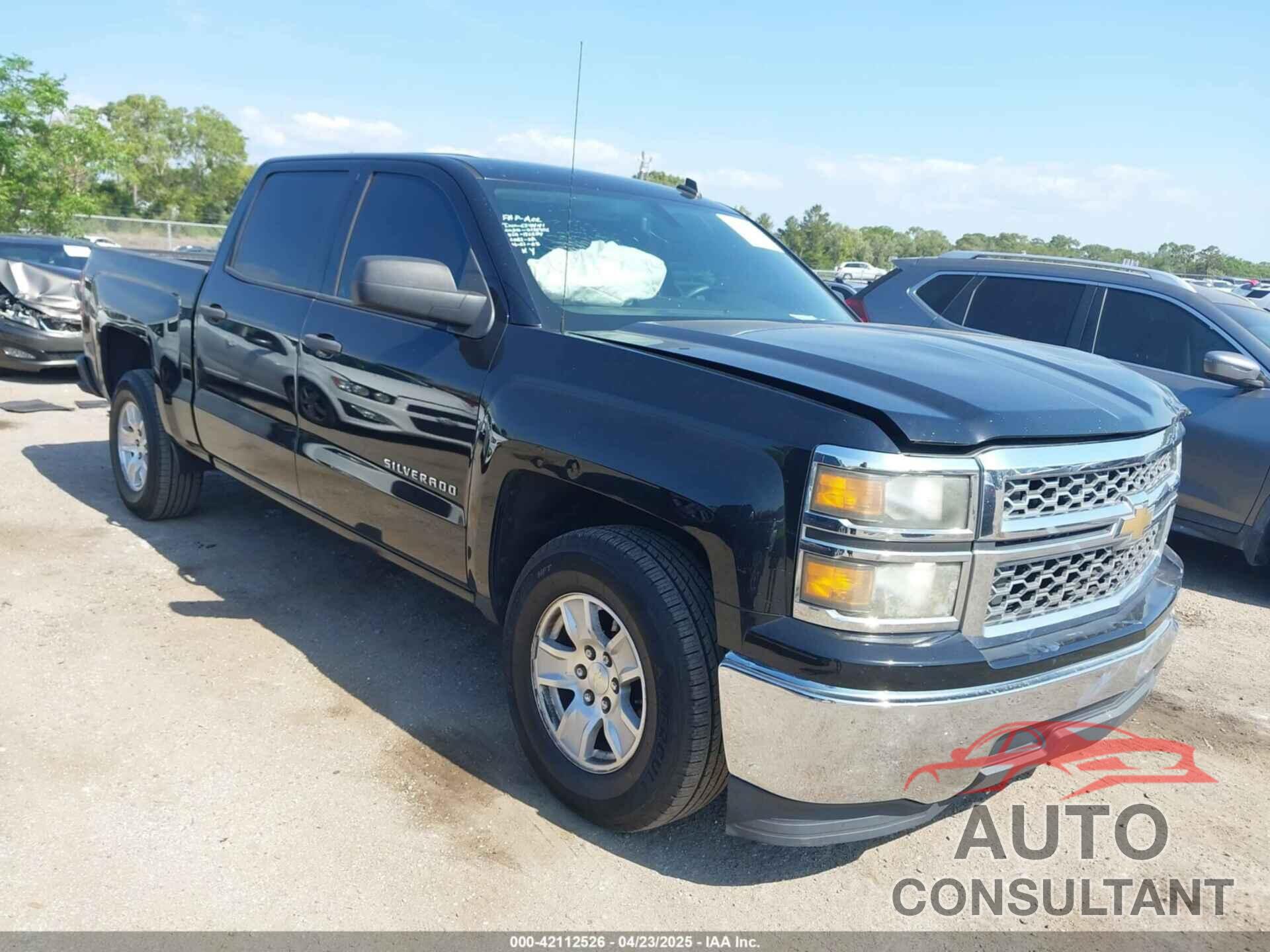 CHEVROLET SILVERADO 1500 2014 - 3GCPCREH7EG176684