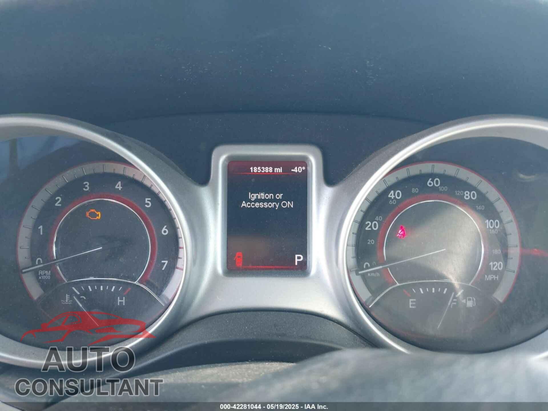 DODGE JOURNEY 2012 - 3C4PDCAB1CT372670
