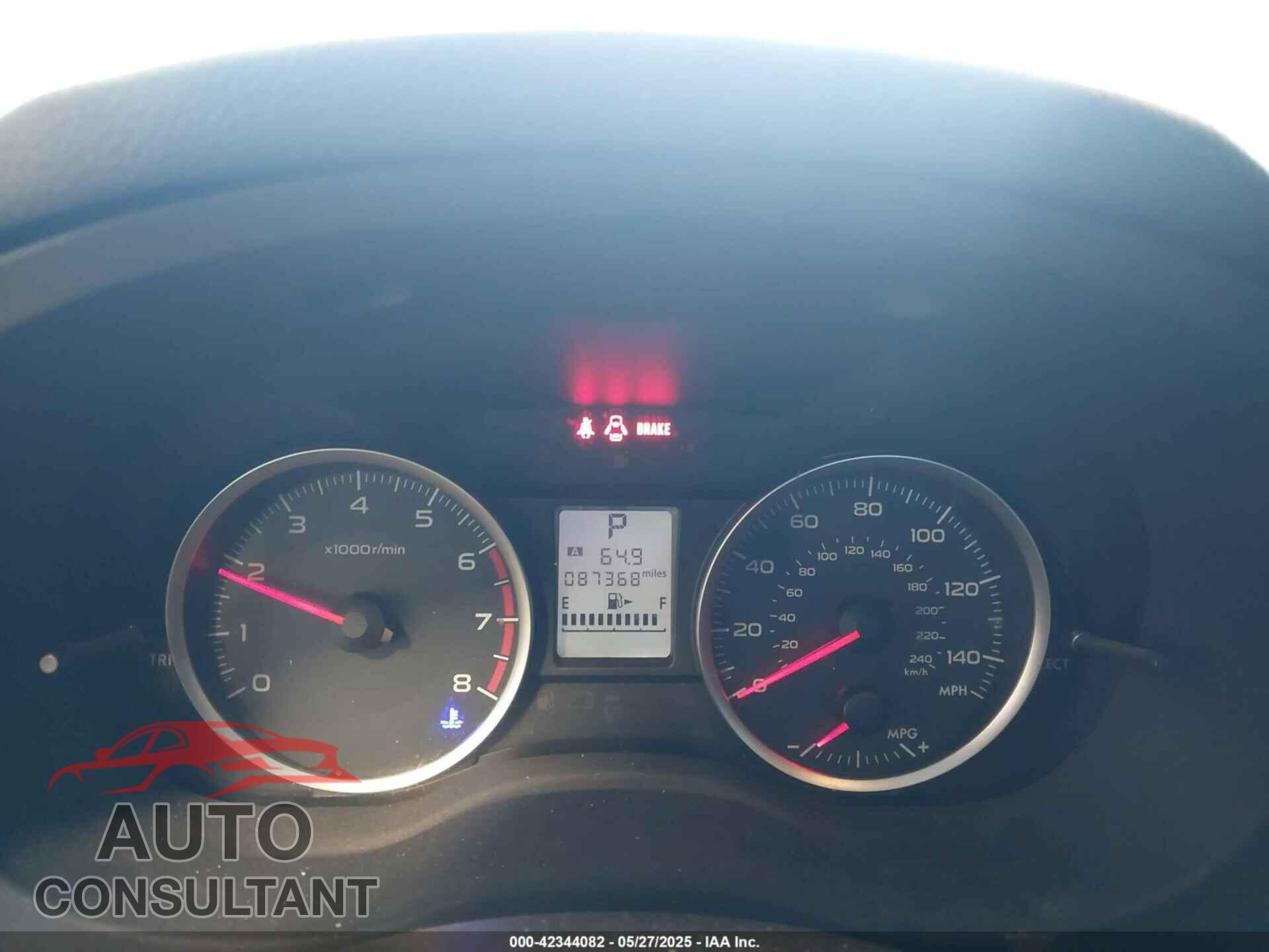 SUBARU FORESTER 2014 - JF2SJAAC2EH479617