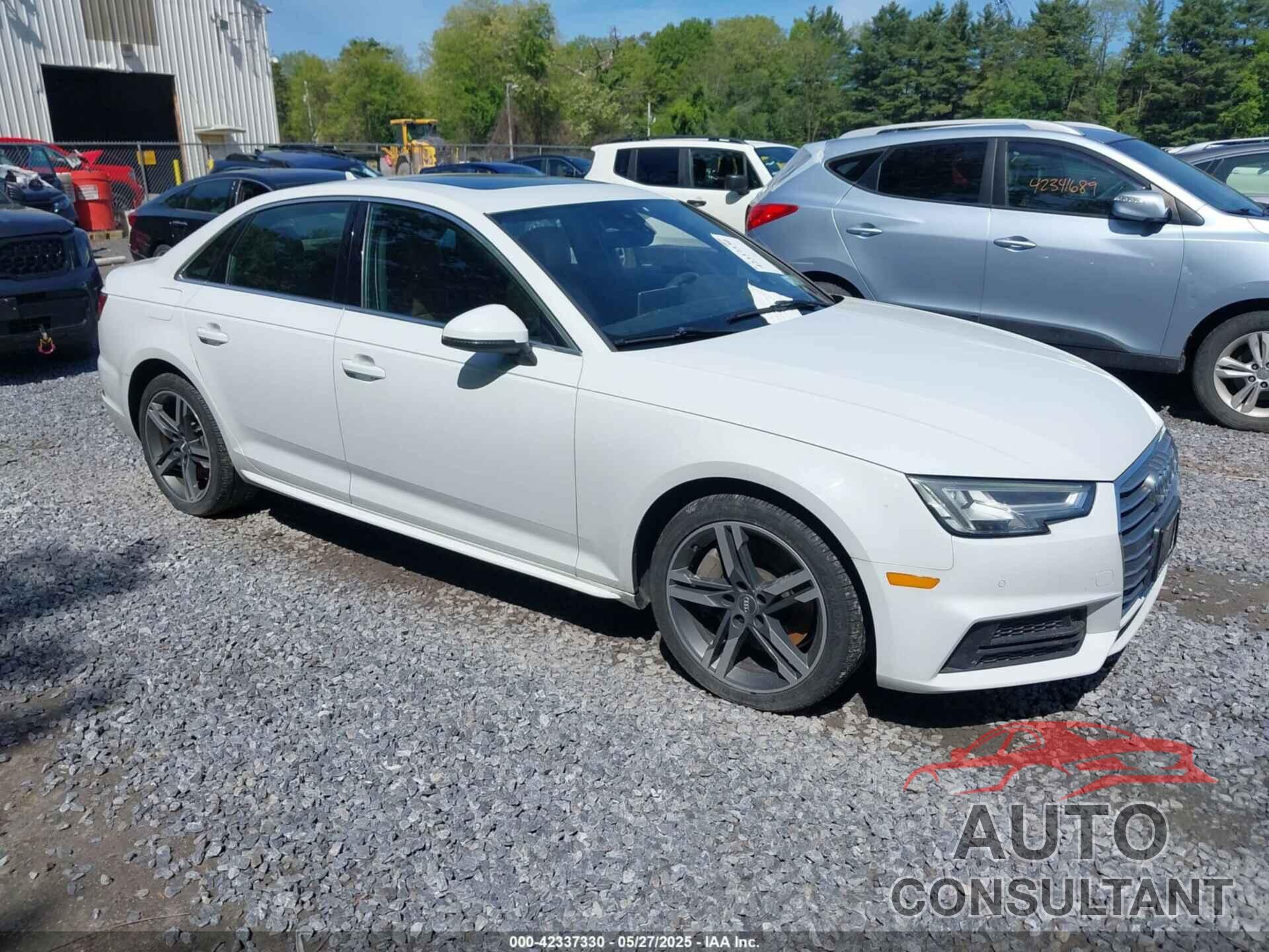 AUDI A4 2017 - WAUENAF42HA076555