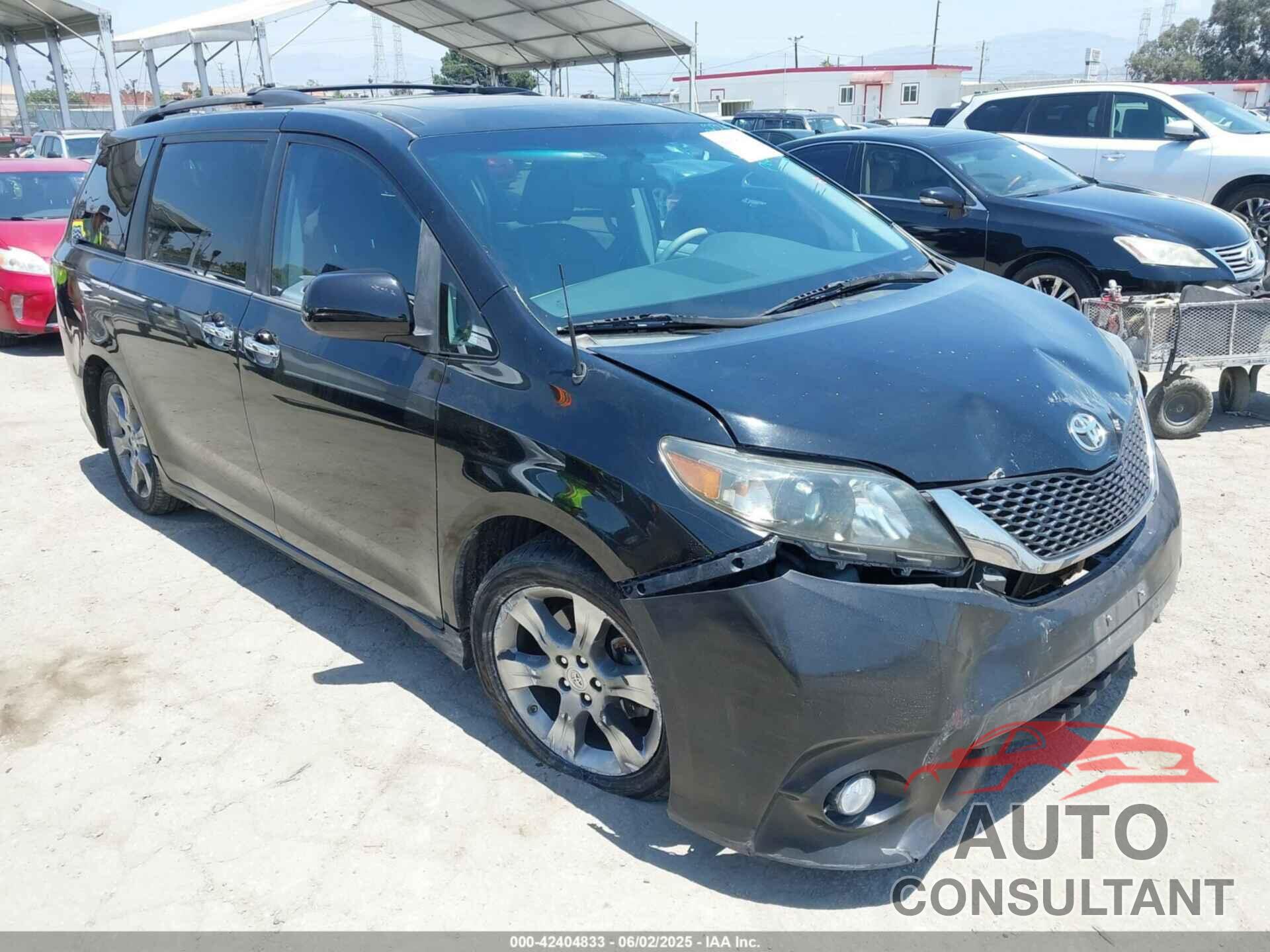 TOYOTA SIENNA 2013 - 5TDXK3DC0DS364467