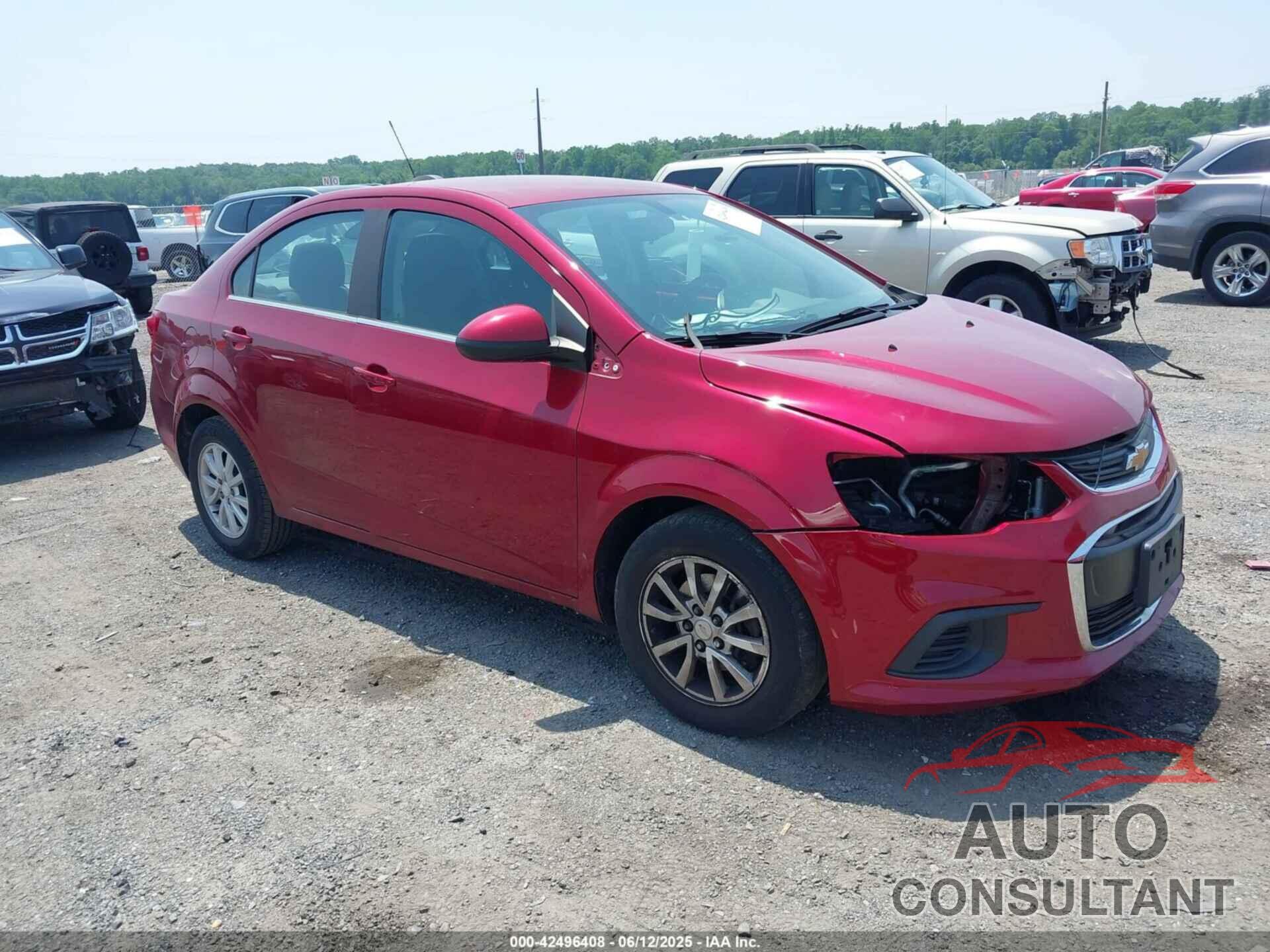 CHEVROLET SONIC 2020 - 1G1JD5SB0L4142455
