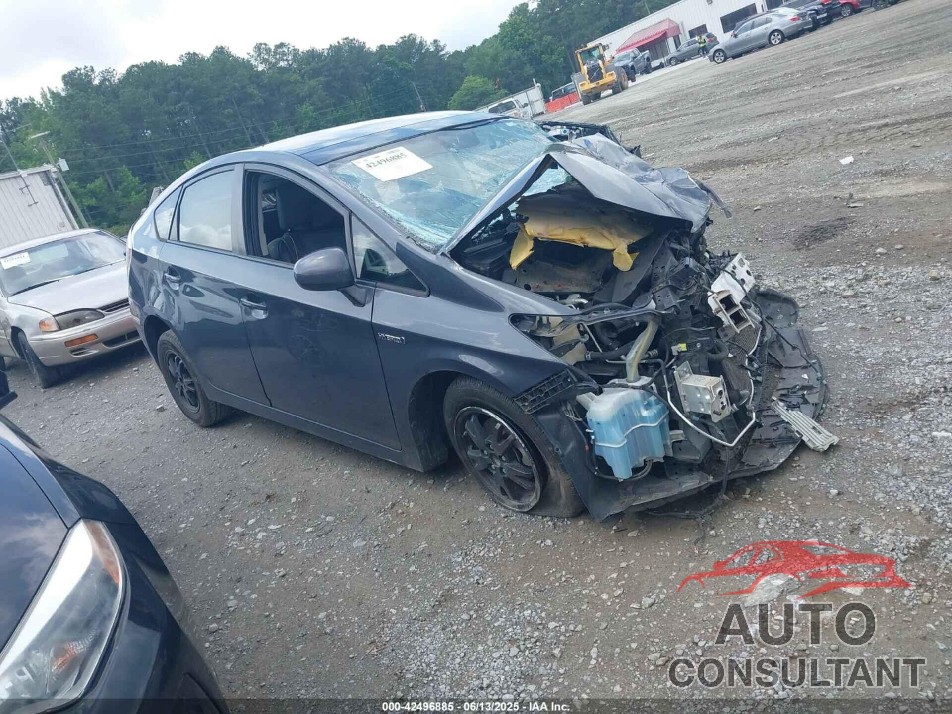 TOYOTA PRIUS 2012 - JTDKN3DUXC1540334