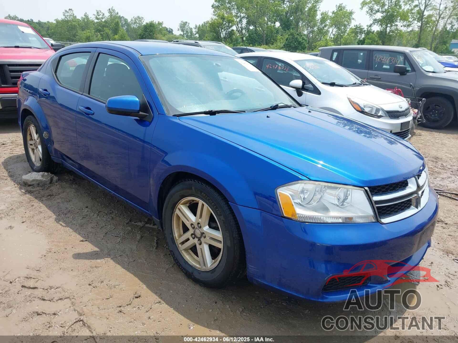 DODGE AVENGER 2012 - 1C3CDZCB3CN227794