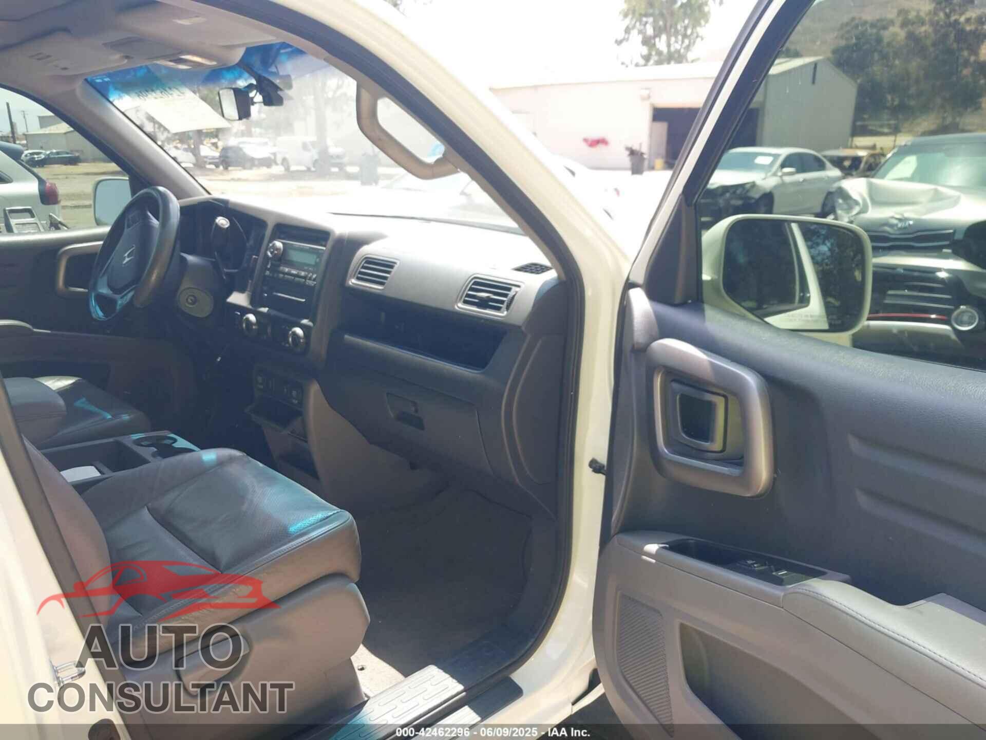 HONDA RIDGELINE 2012 - 5FPYK1F57CB455267