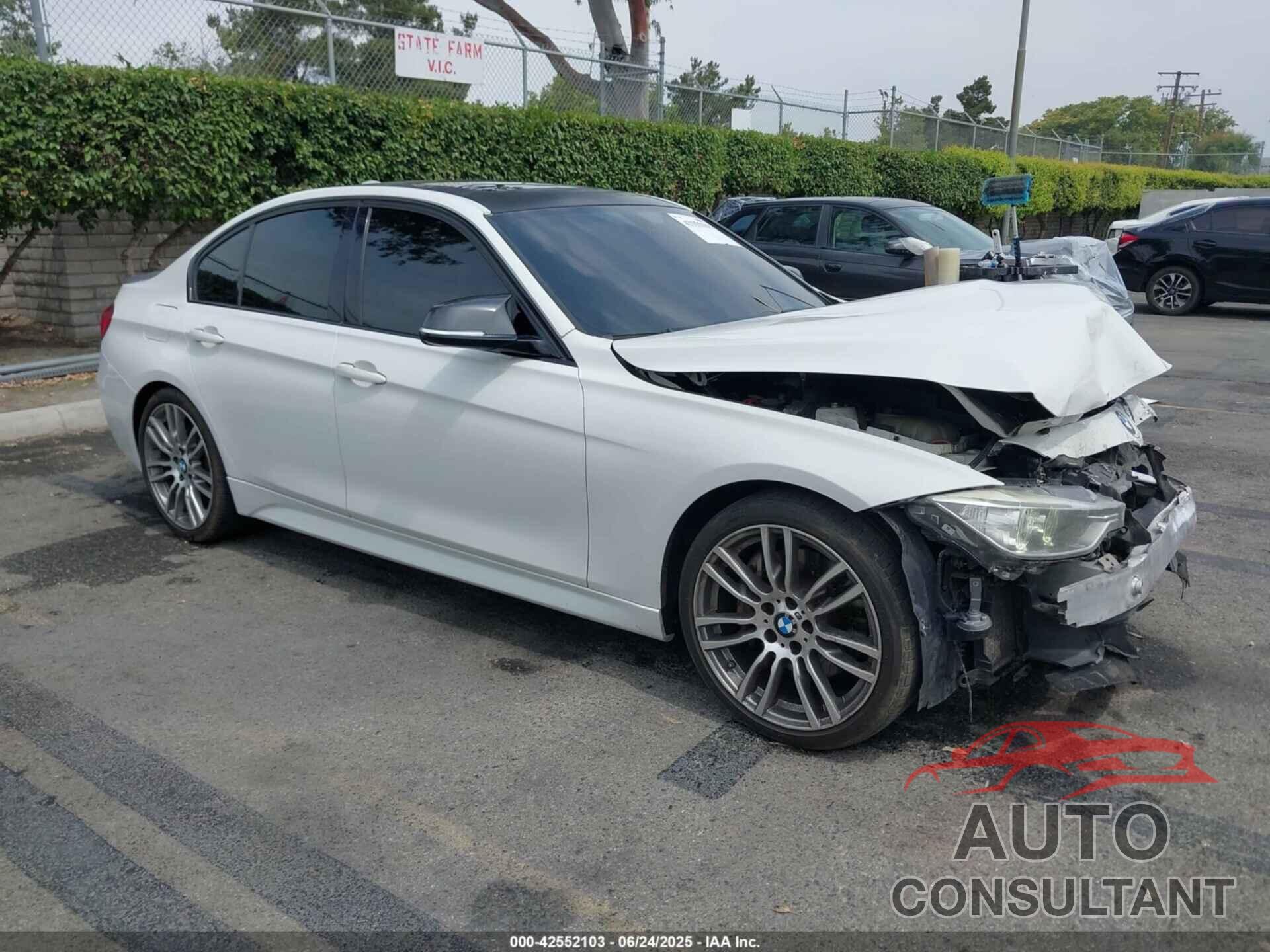 BMW 3 SERIES 2014 - WBA3A9G57ENR97358