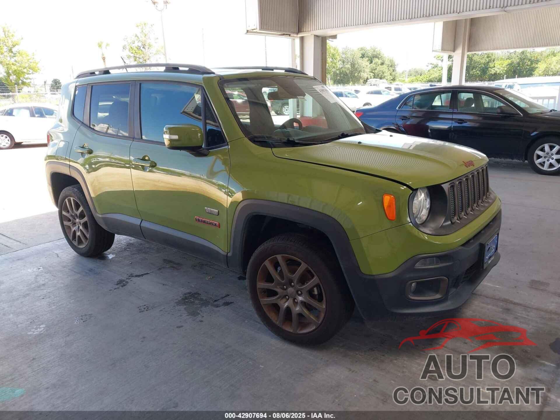 JEEP RENEGADE 2016 - ZACCJBBT4GPC72519