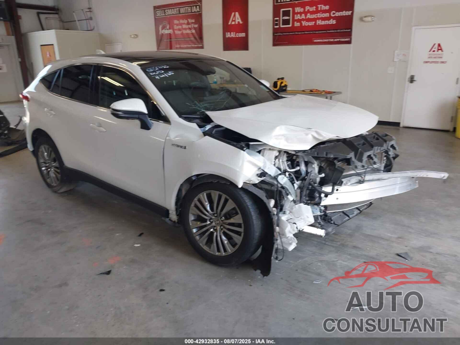 TOYOTA VENZA 2021 - JTEAAAAH9MJ081233