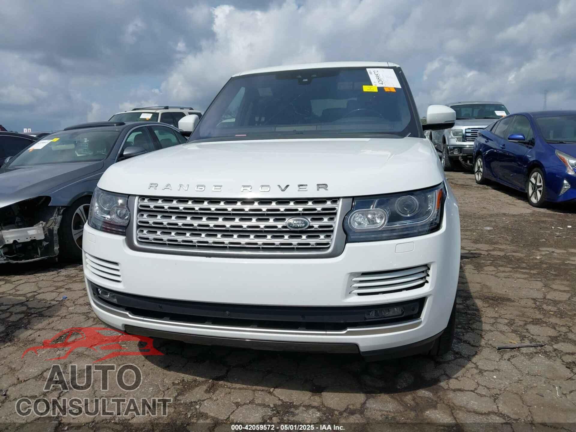 LAND ROVER RANGE ROVER 2017 - SALGS2FE3HA362488